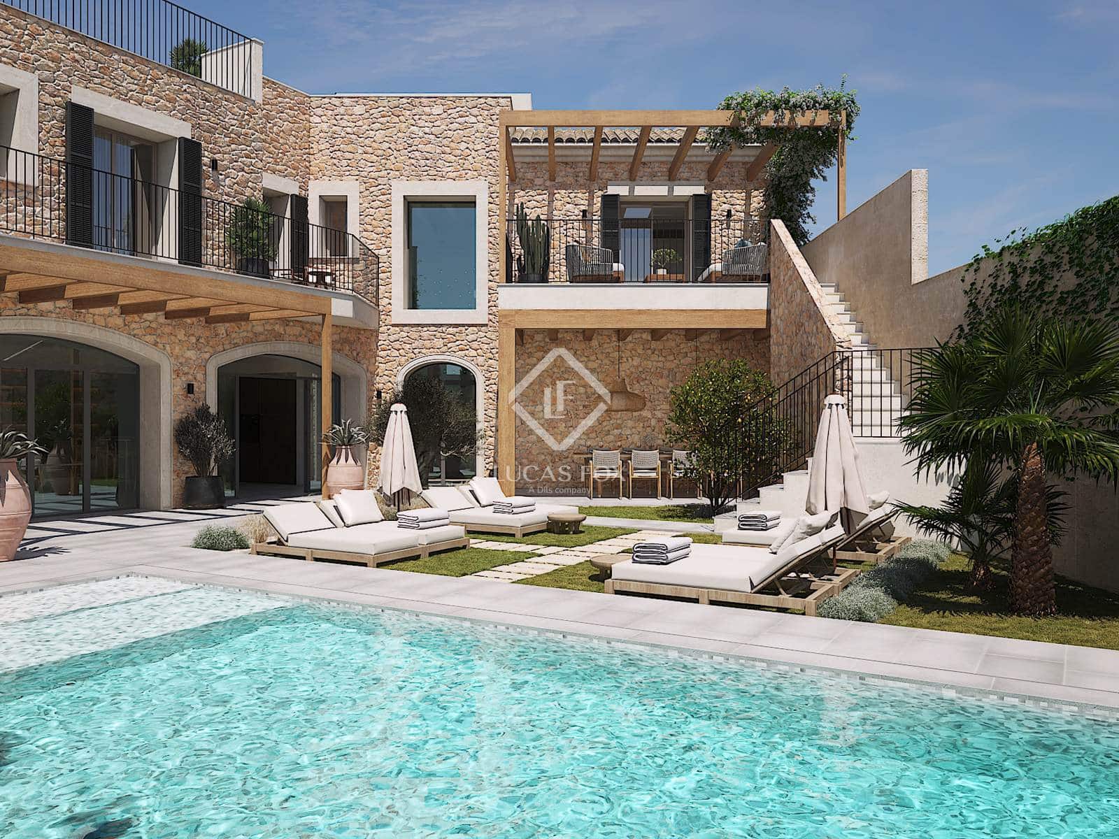 4 soverom Villa til salgs i Ses Salines med svømmebasseng garasje - € 3 150 000 (Ref: 9131159)