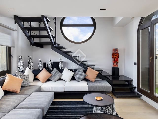 4 bedroom Penthouse for rent in Barcelona city with garage - € 12,000 (Ref: 9133751)