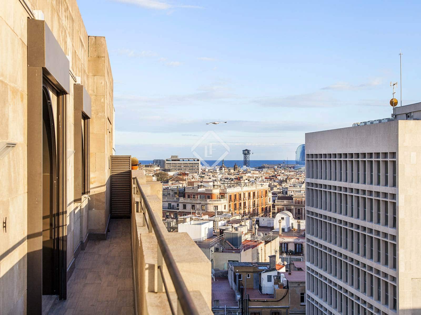 4 Zimmer Penthouse zu vermieten in Barcelona Stadt mit Garage - 12.000 € (Ref: 9133751)