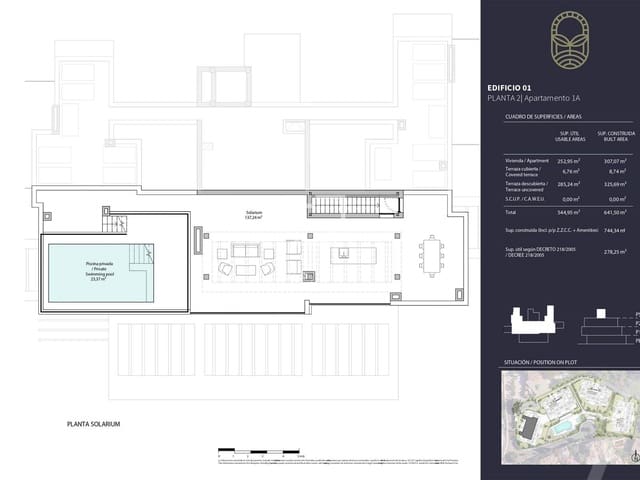 4 sovrum Lägenhet till salu i Elviria, Marbella med pool garage - 5 145 000 € (Ref: 9135116)