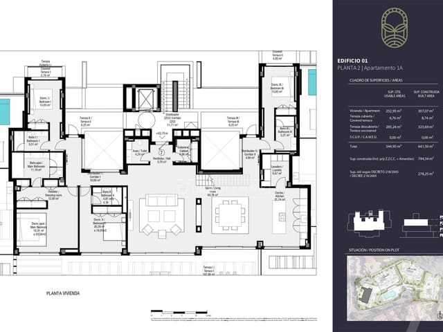 4 sovrum Lägenhet till salu i Elviria, Marbella med pool garage - 5 145 000 € (Ref: 9135116)