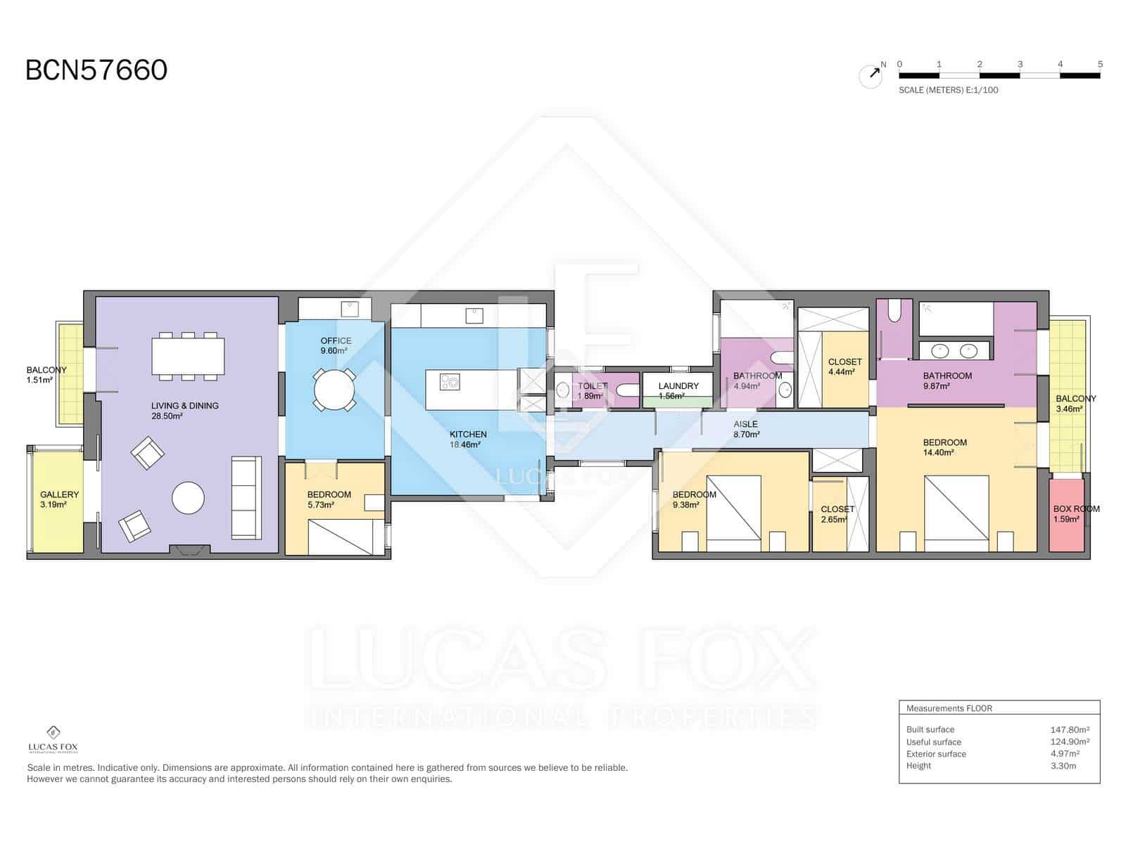 3 slaapkamer Appartement te koop in Barcelona stad - € 1.450.000 (Ref: 9136156)