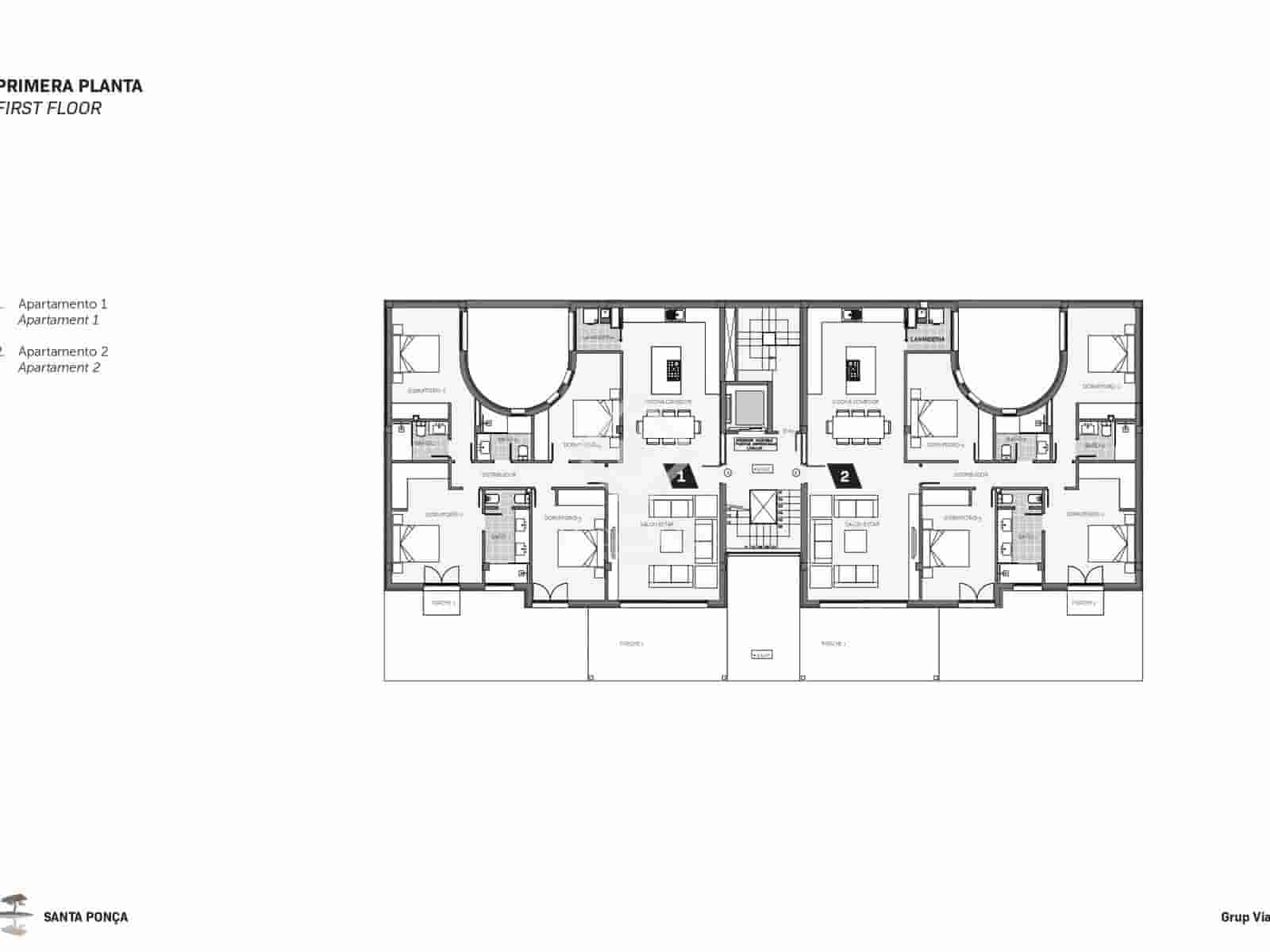 4 slaapkamer Appartement te koop in Santa Ponsa met zwembad garage - € 2.850.000 (Ref: 9137463)