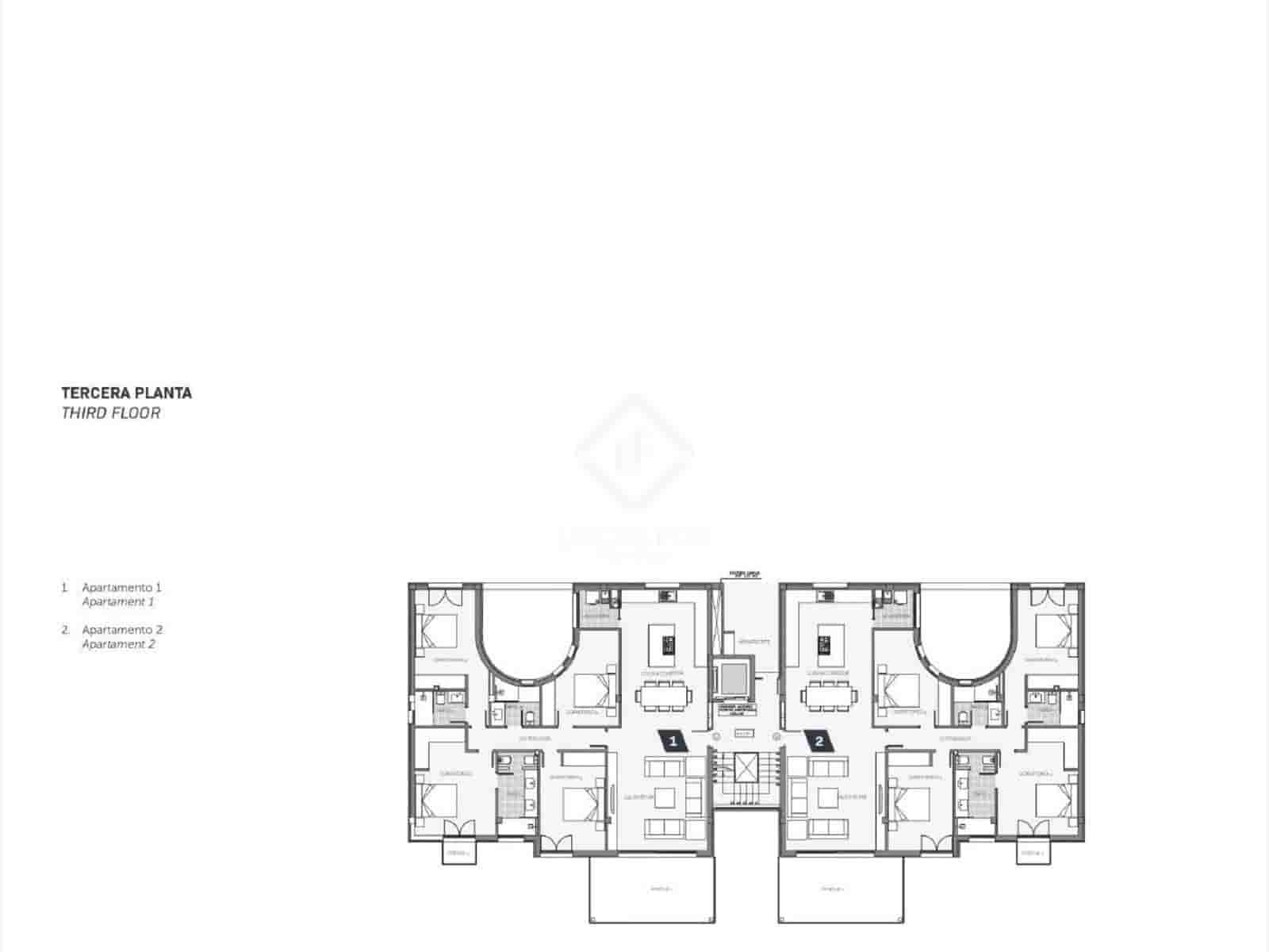 4 sypialnia Apartament na sprzedaż w Santa Ponsa z basenem garażem - 2 820 000 € (Ref: 9138228)