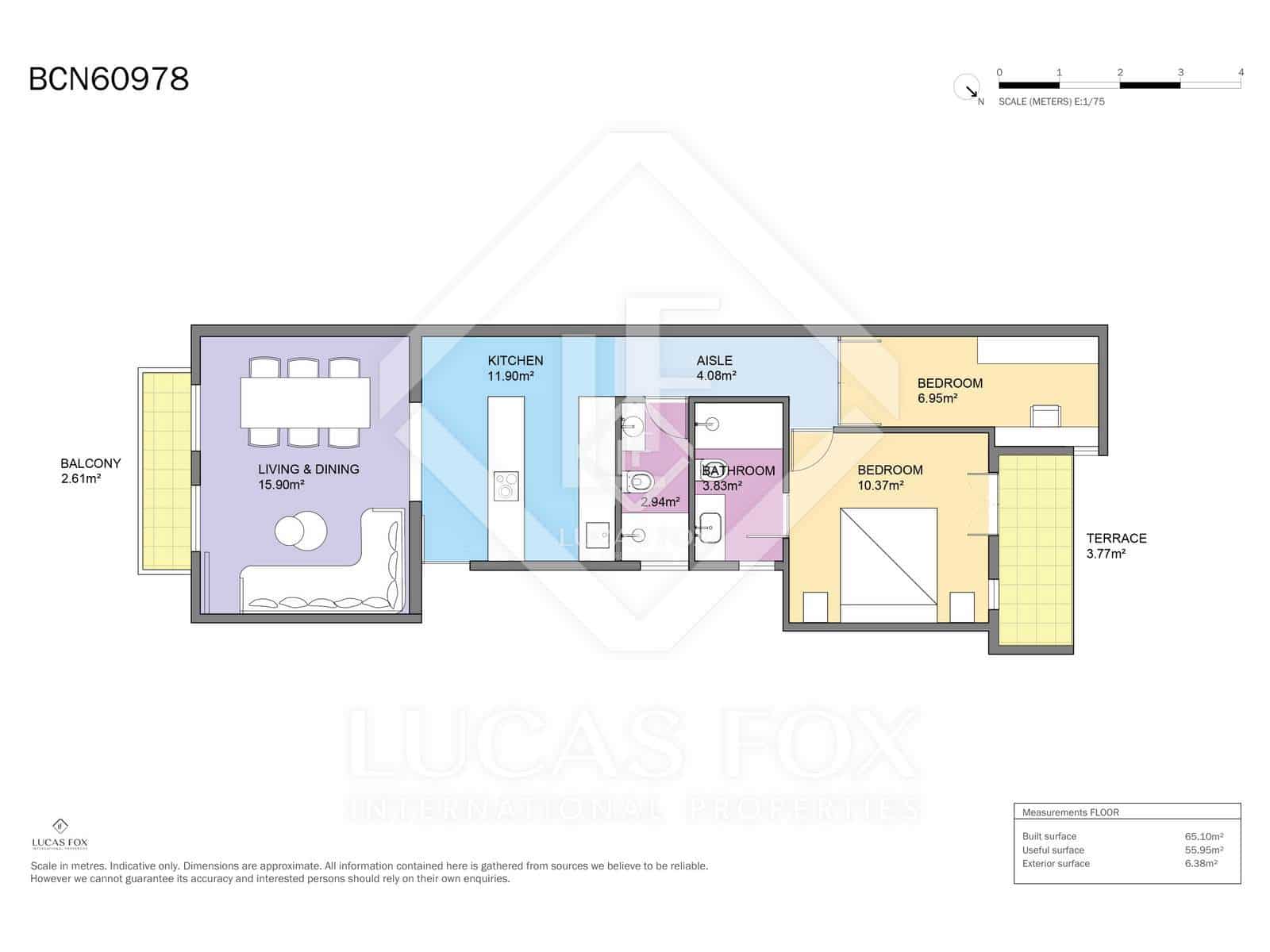 2 slaapkamer Appartement te koop in Barcelona stad - € 775.000 (Ref: 9138458)