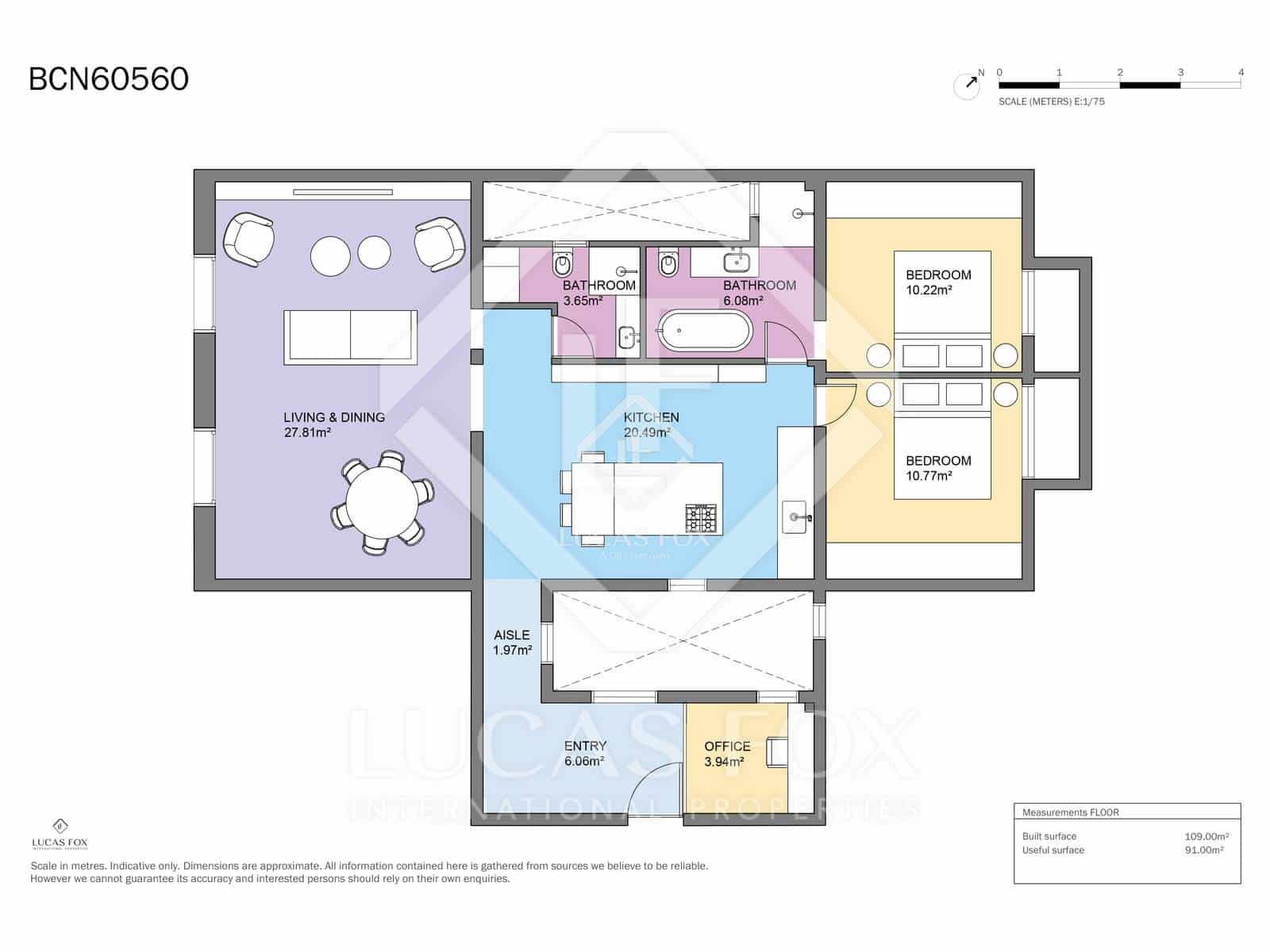2 slaapkamer Appartement te koop in Barcelona stad - € 975.000 (Ref: 9138459)