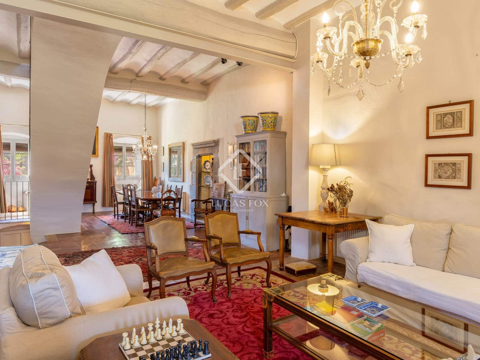 6 soveværelse Finca/Landehus til salg i Garrigas med swimmingpool garage - € 1.790.000 (Ref: 9138559)