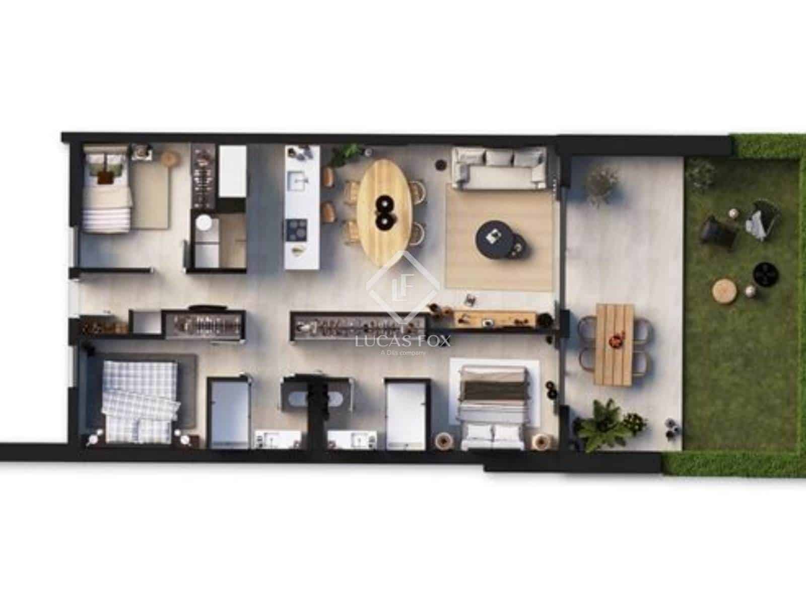 3 soveværelse Lejlighed til salg i Sant Elm - € 875.000 (Ref: 9138565)