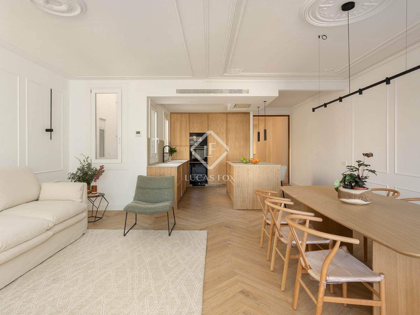 Apartamento de 3 habitaciones en Barcelona ciudad en venta - 1.450.000 € (Ref: 9142367)