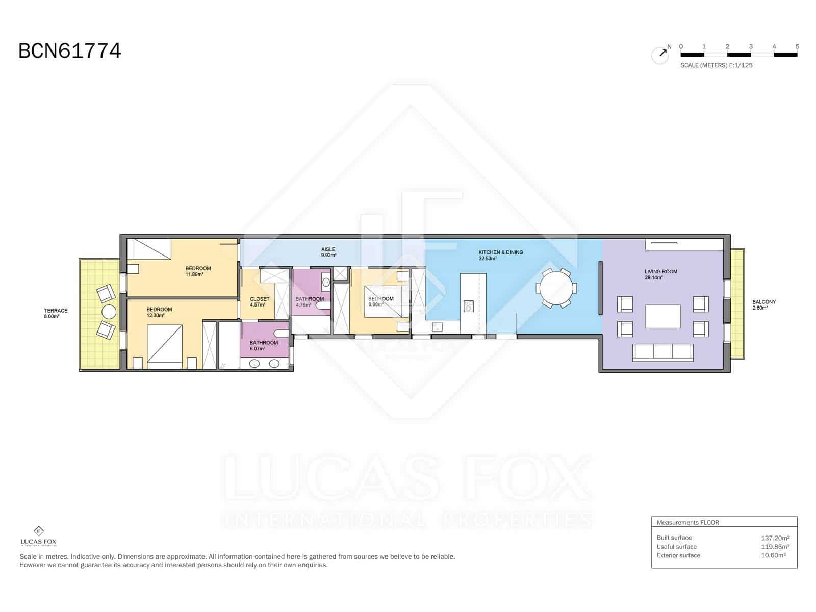 3 slaapkamer Appartement te koop in Barcelona stad - € 1.375.000 (Ref: 9142368)