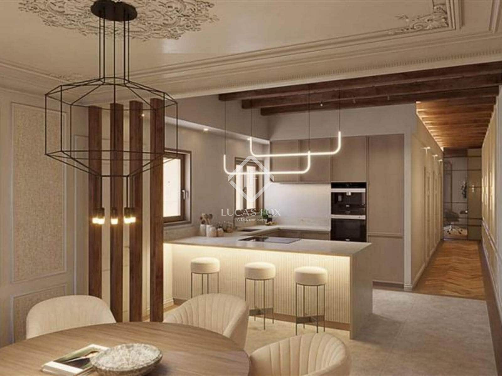 3 slaapkamer Appartement te koop in Barcelona stad - € 1.375.000 (Ref: 9142368)