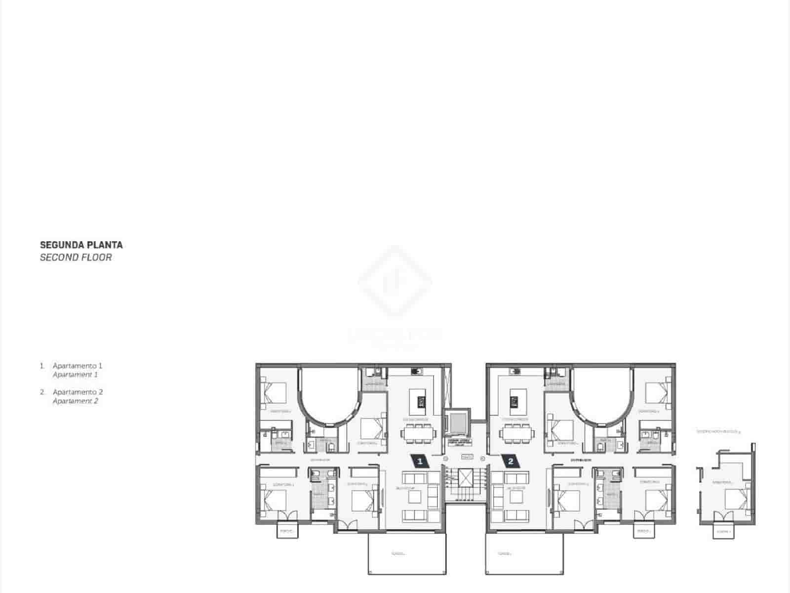 4 soveværelse Lejlighed til salg i Santa Ponsa med swimmingpool - € 1.970.000 (Ref: 9144653)