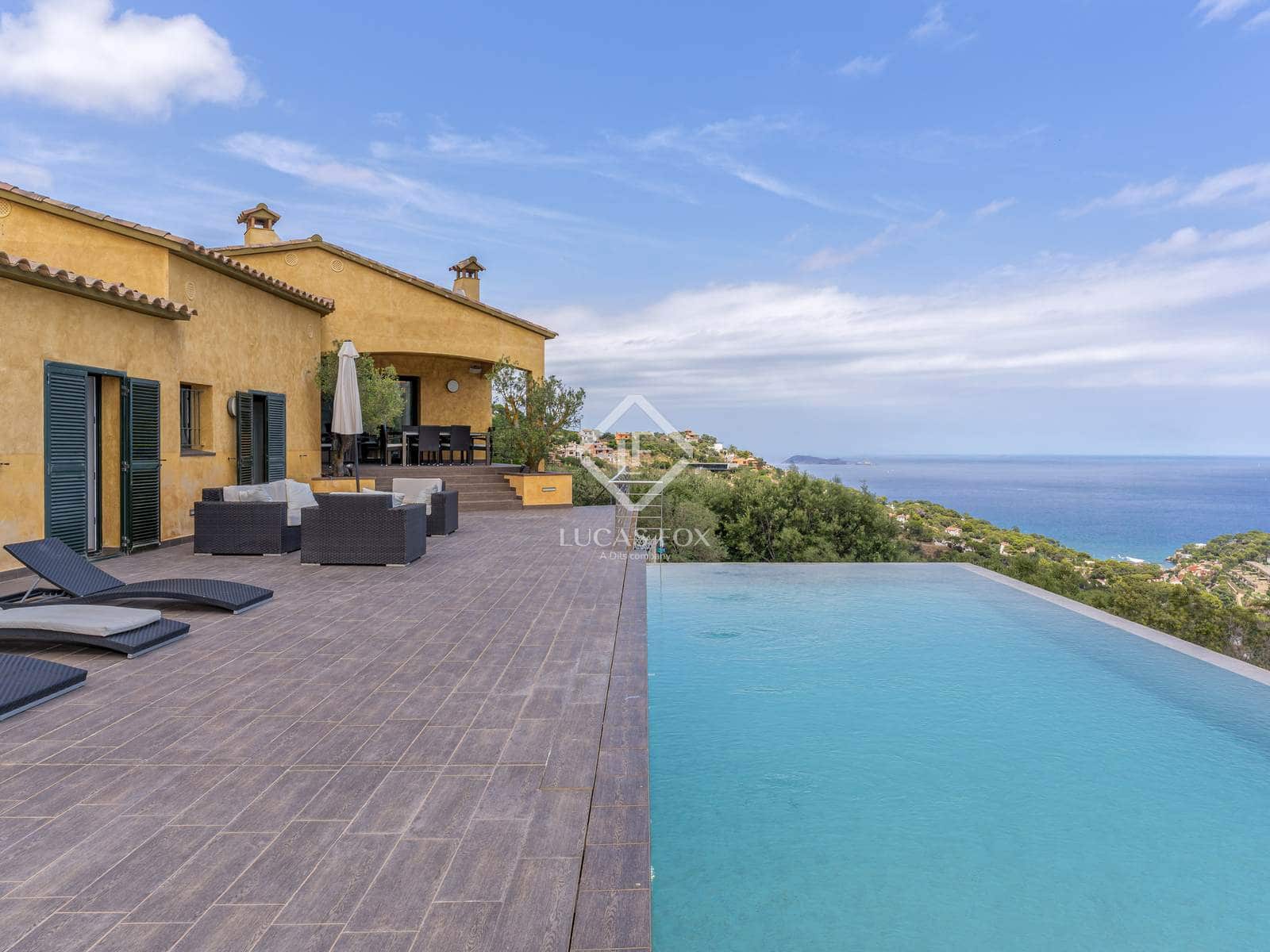 8 bedroom Villa for sale in Sa Riera with pool garage - € 1,850,000 (Ref: 9146209)