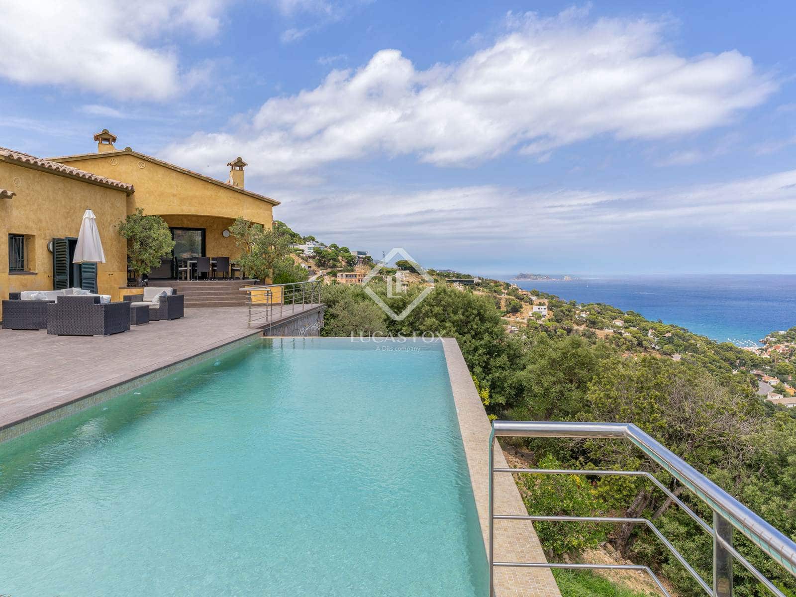 8 bedroom Villa for sale in Sa Riera with pool garage - € 1,850,000 (Ref: 9146209)