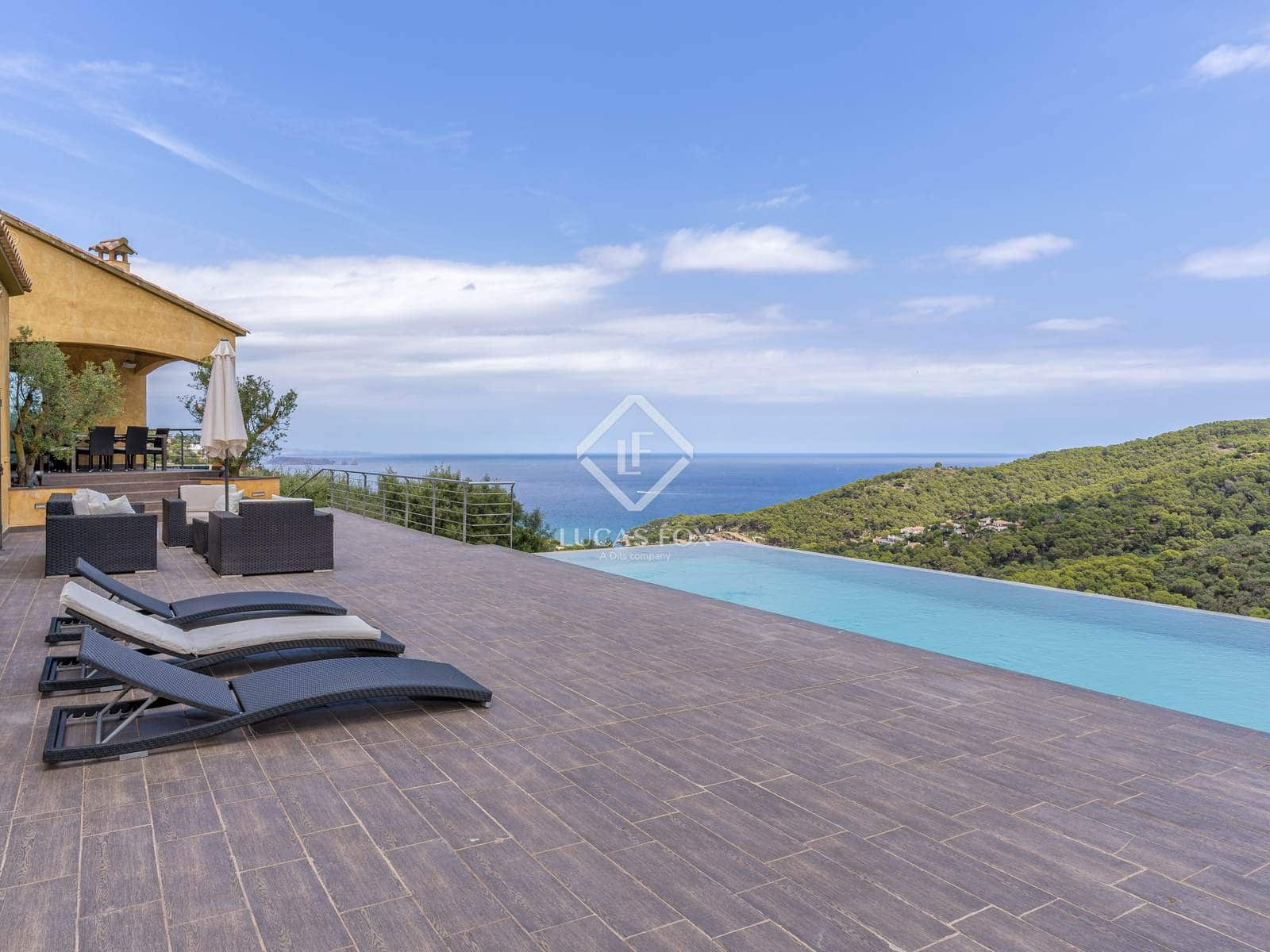 8 bedroom Villa for sale in Sa Riera with pool garage - € 1,850,000 (Ref: 9146209)