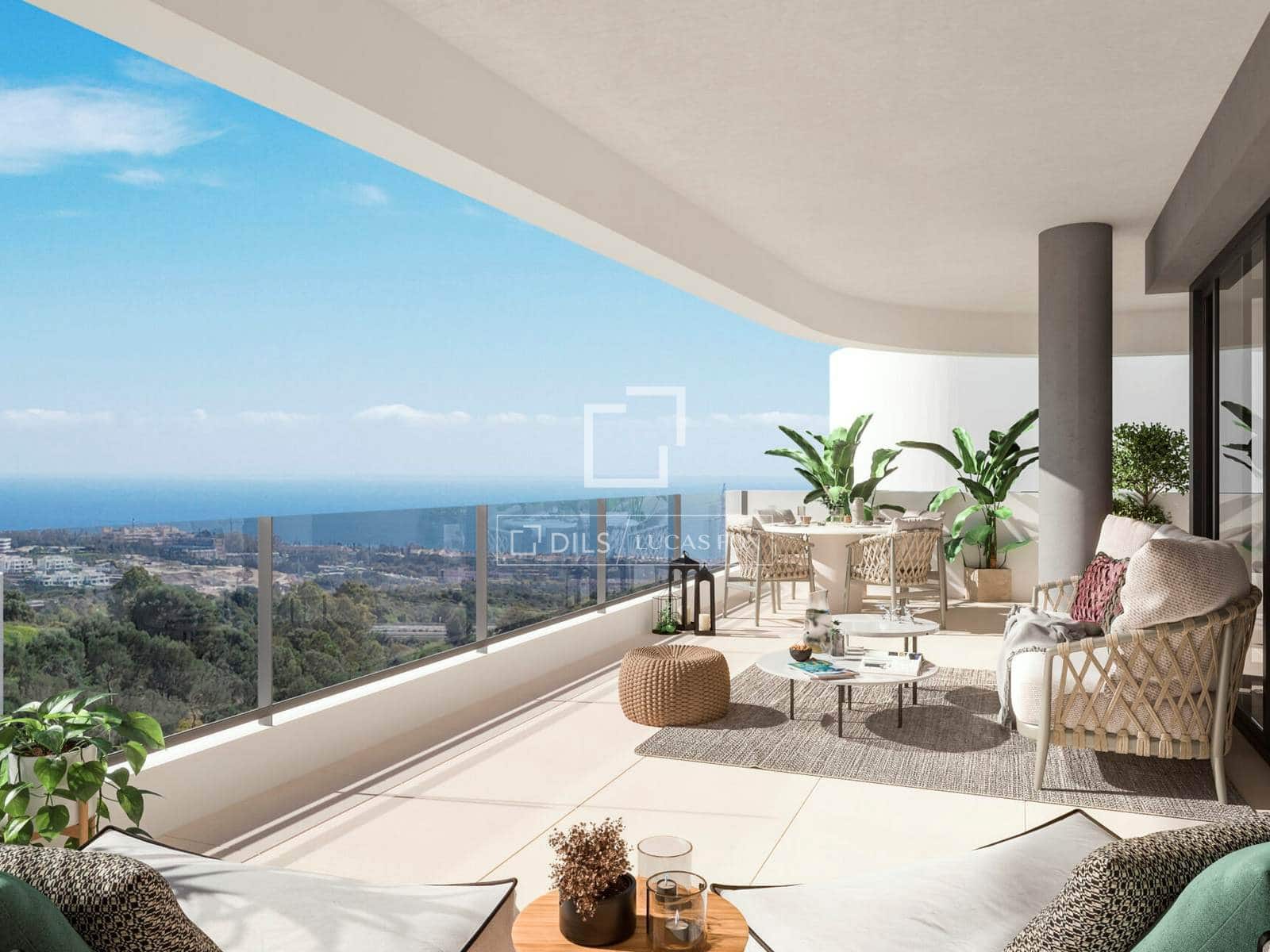 2 sypialnia Apartament na sprzedaż w Elviria z basenem garażem - 583 000 € (Ref: 9147947)