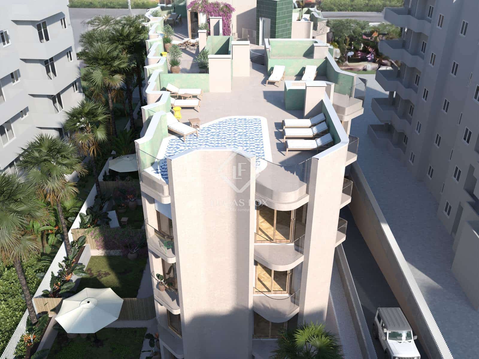 2 soveværelse Lejlighed til salg i Ibiza by - € 1.185.000 (Ref: 9153015)