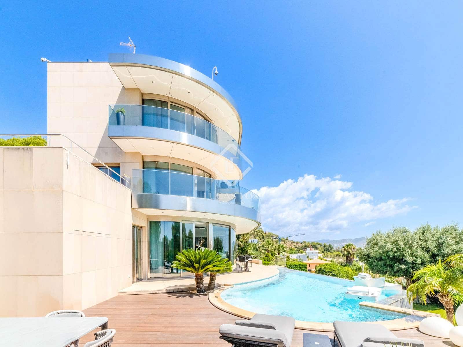 5 soveværelse Villa til salg i Sitges med swimmingpool garage - € 7.500.000 (Ref: 9153215)