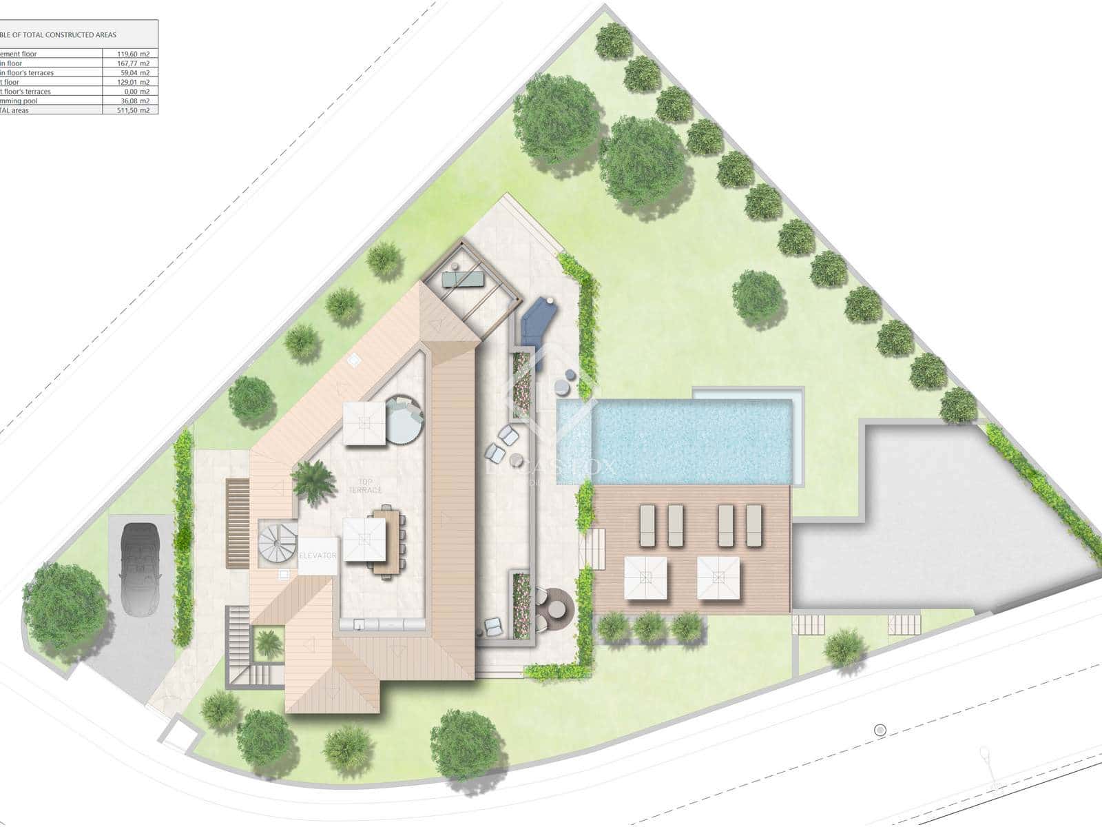 4 soveværelse Villa til salg i Bendinat med swimmingpool garage - € 7.200.000 (Ref: 9153217)