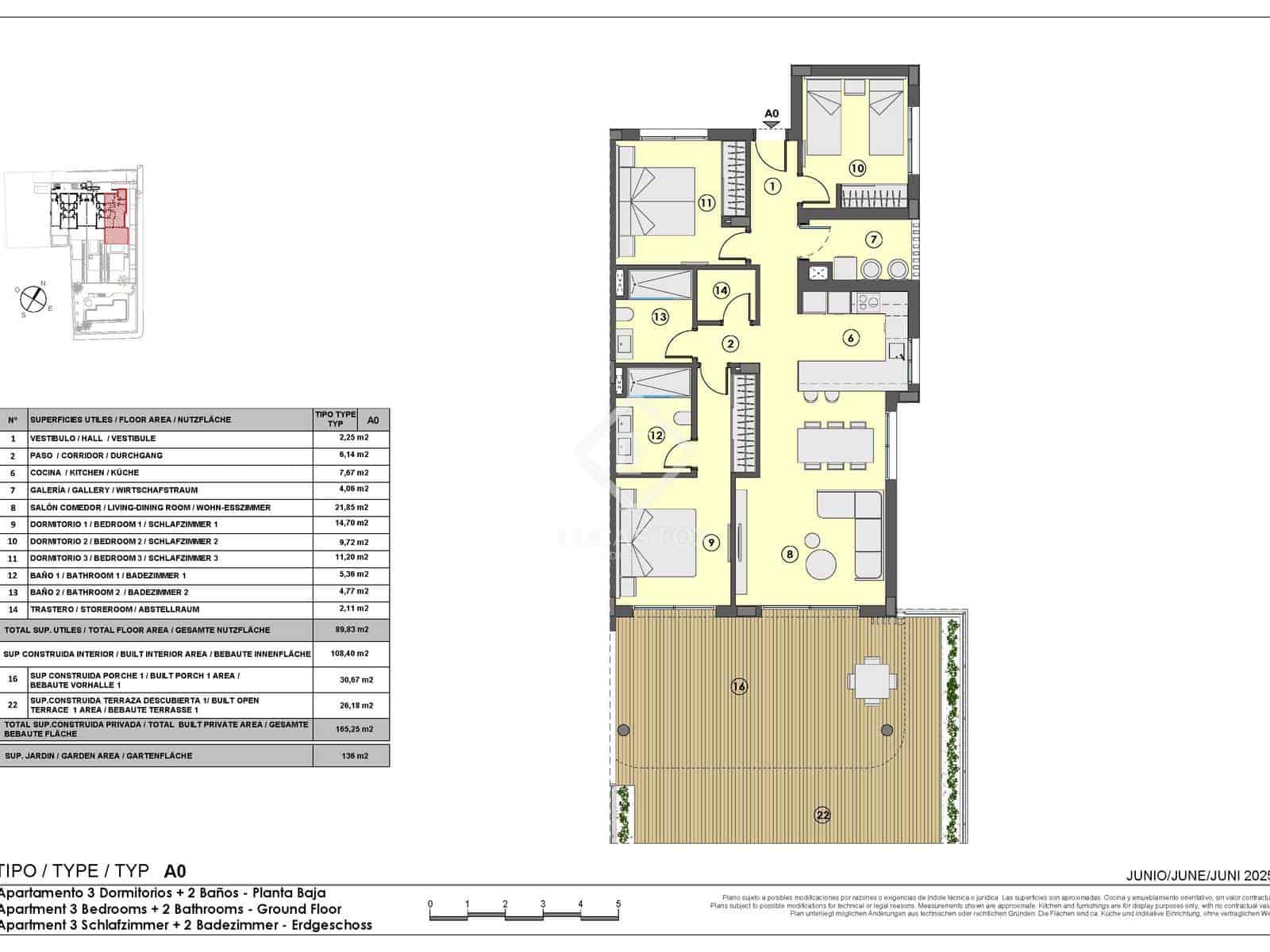 2 soveværelse Lejlighed til salg i Cala Ratjada med swimmingpool garage - € 493.000 (Ref: 9153301)