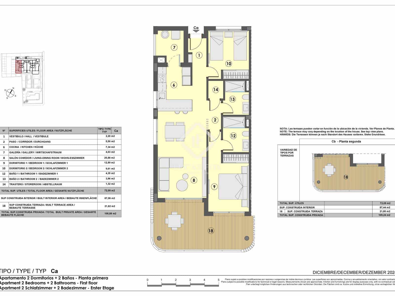 2 chambre Appartement à vendre à Cala Ratjada avec piscine garage - 545 000 € (Ref: 9153302)