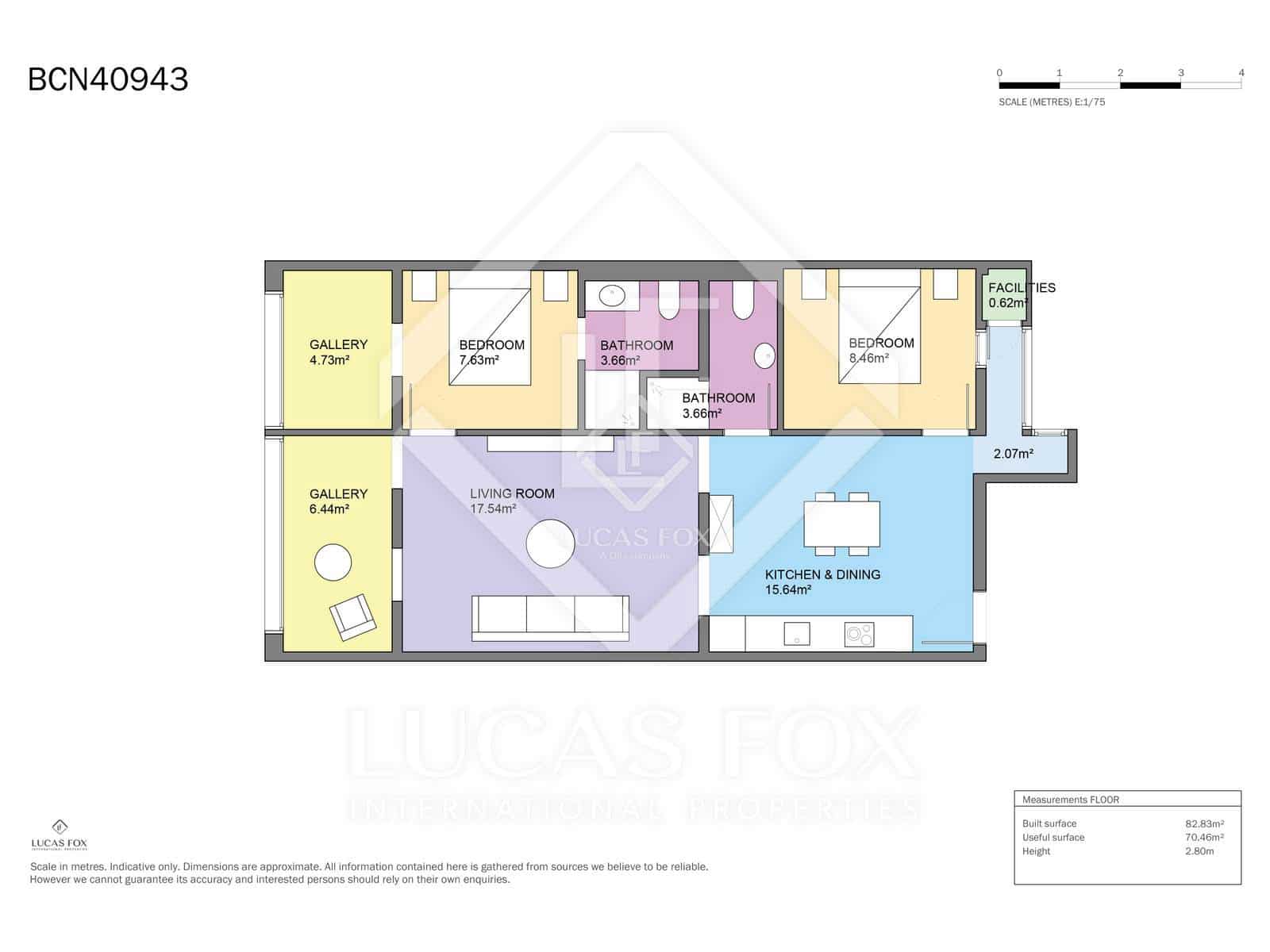 2 slaapkamer Appartement te koop in Barcelona stad - € 670.000 (Ref: 9160128)