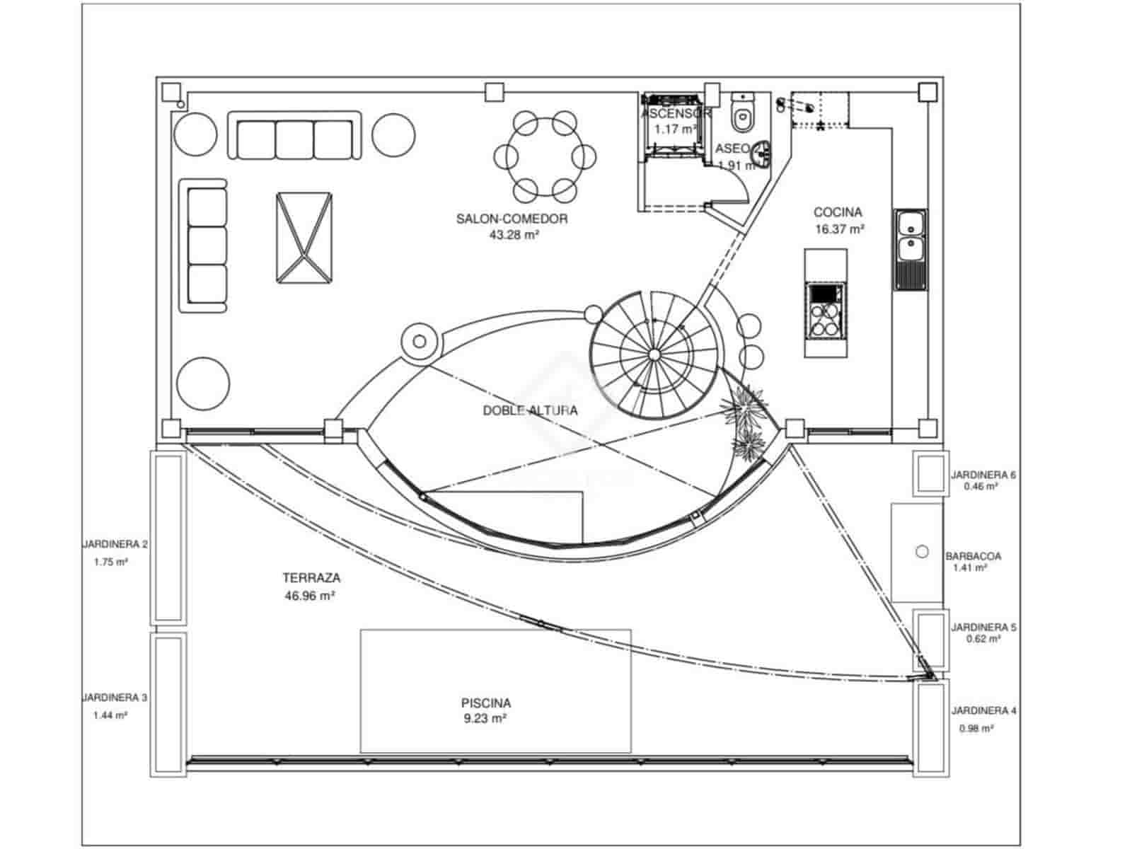 4 bedroom Villa for sale in Altea with pool garage - € 1,166,500 (Ref: 9163093)