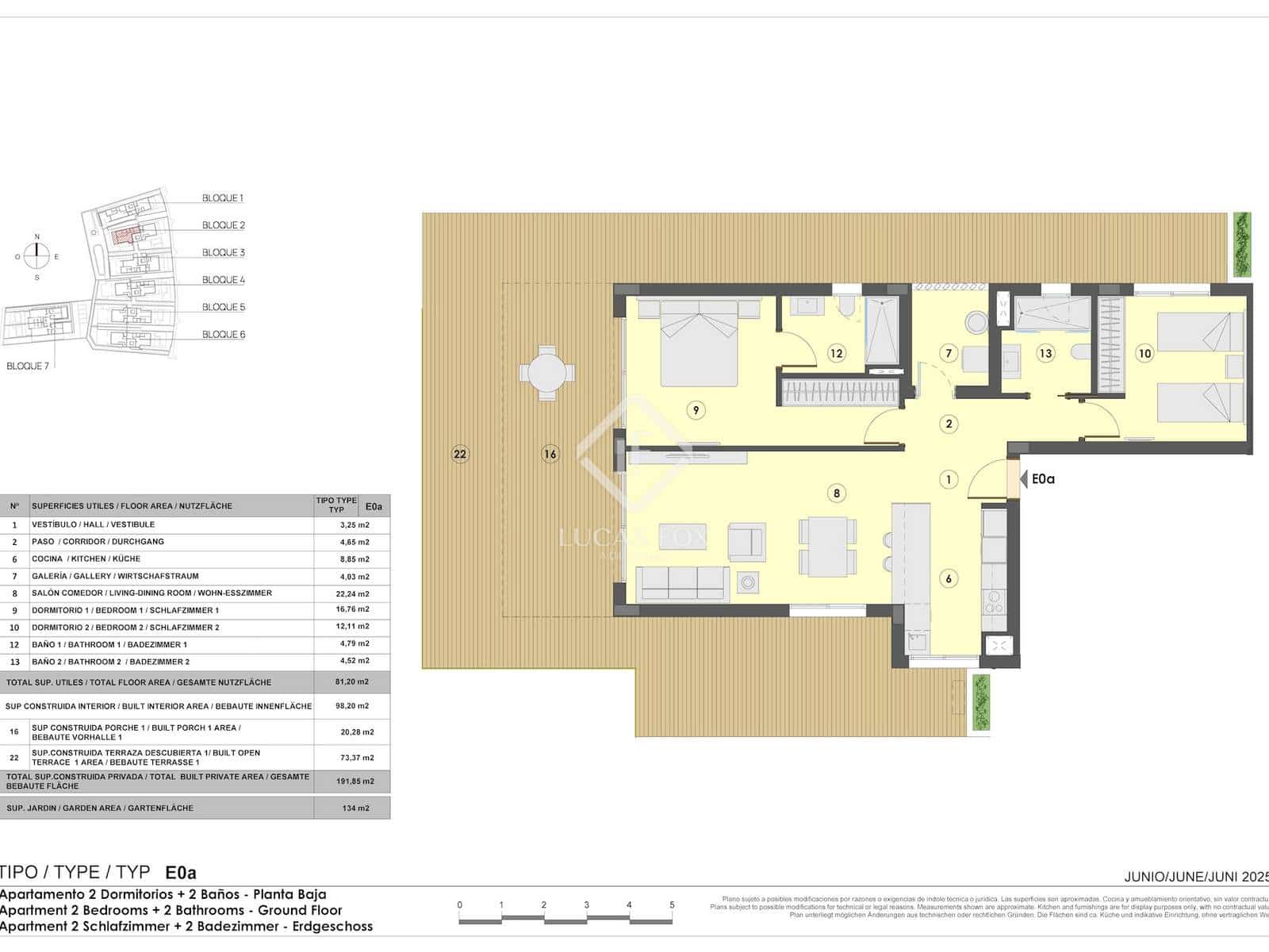 3 soveværelse Lejlighed til salg i Colonia de Sant Jordi med swimmingpool - € 824.000 (Ref: 9168061)