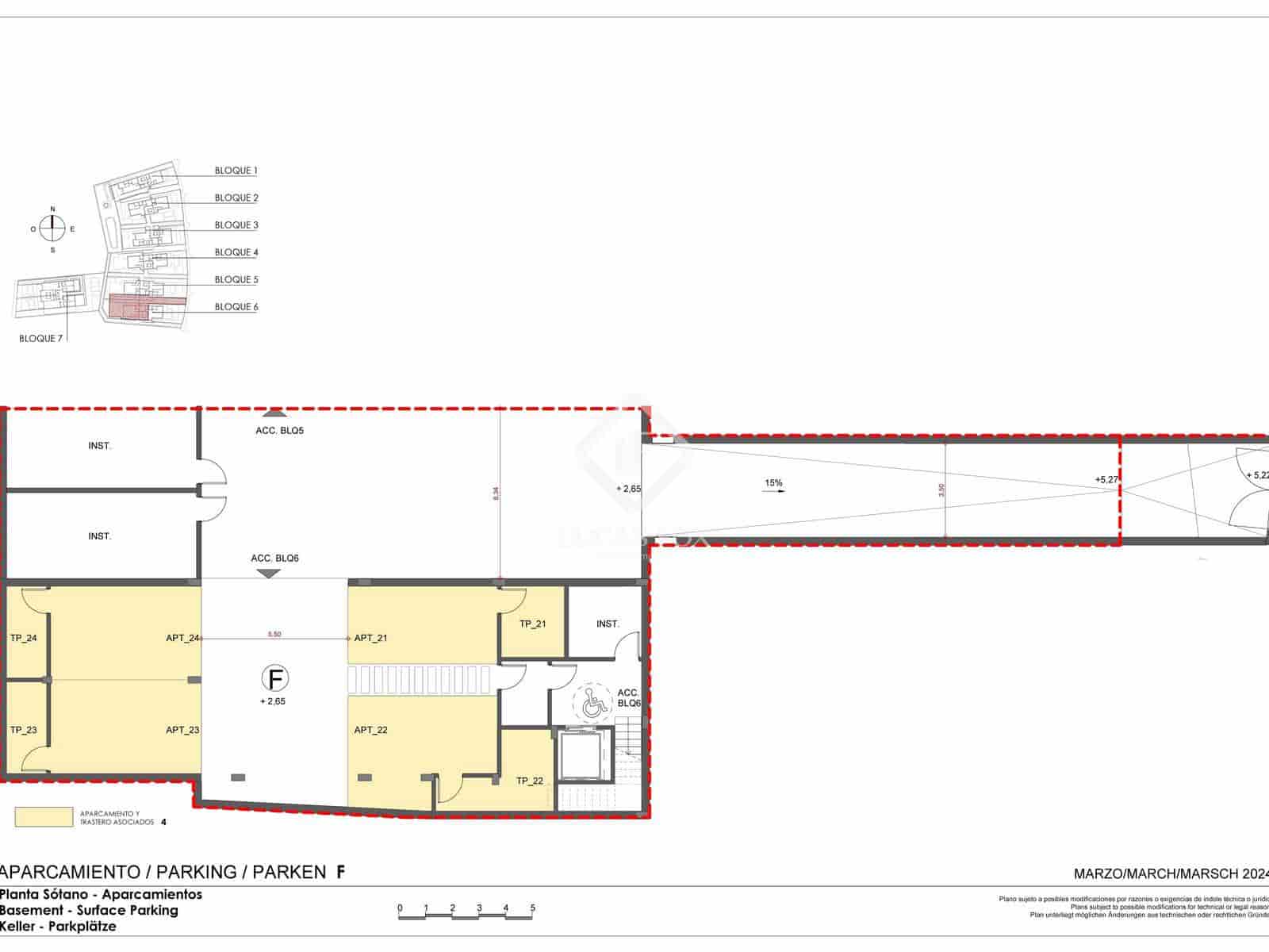 2 slaapkamer Appartement te koop in Colonia de Sant Jordi met zwembad - € 695.000 (Ref: 9168062)