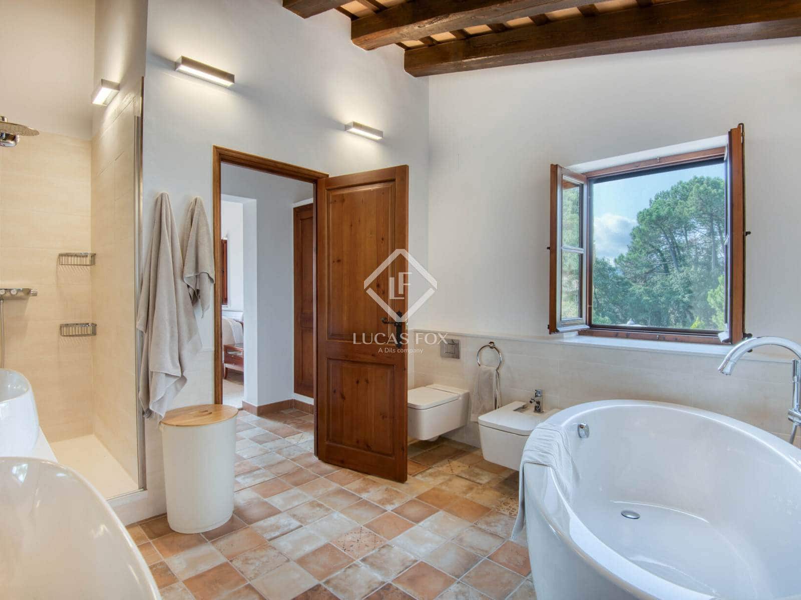 7 bedroom Finca/Country House for sale in Santa Cristina d'Aro with pool garage - € 1,900,000 (Ref: 9171882)