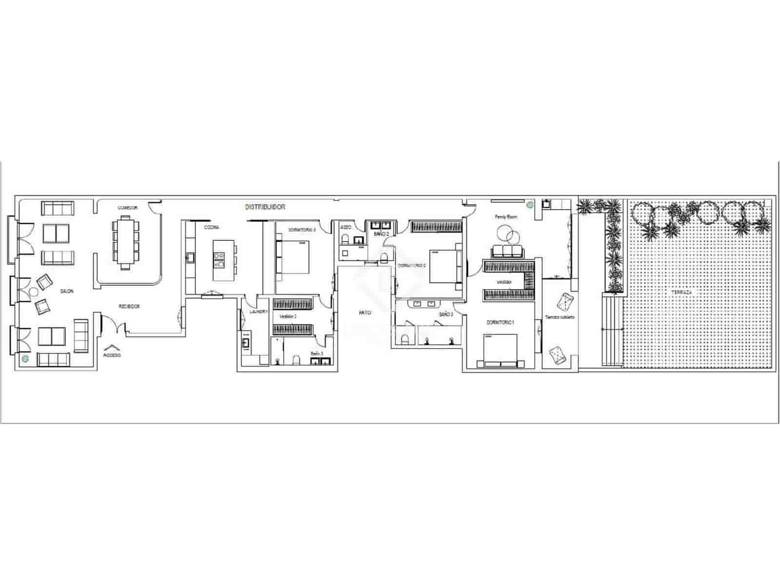 3 sovrum Lägenhet till salu i Madrid stad - 8 750 000 € (Ref: 9172458)