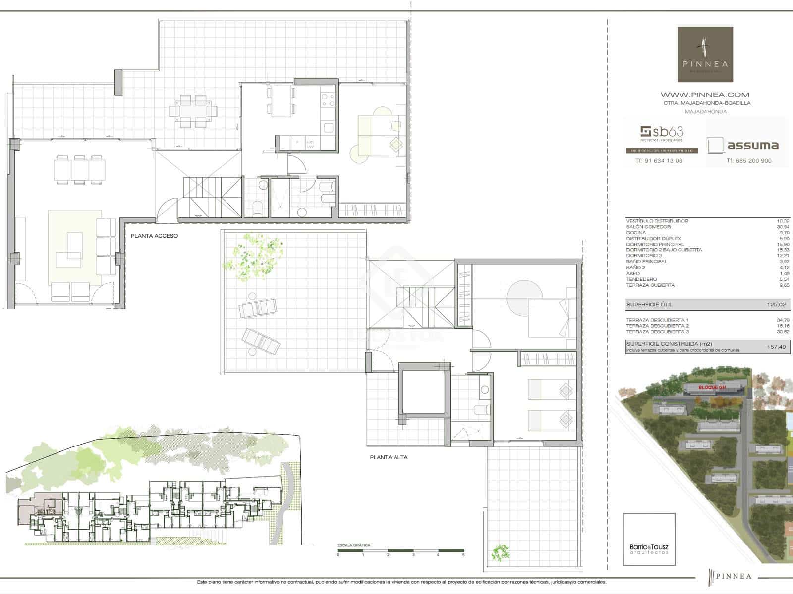 3 soveværelse Penthouse til salg i Majadahonda med swimmingpool garage - € 1.160.000 (Ref: 9180483)