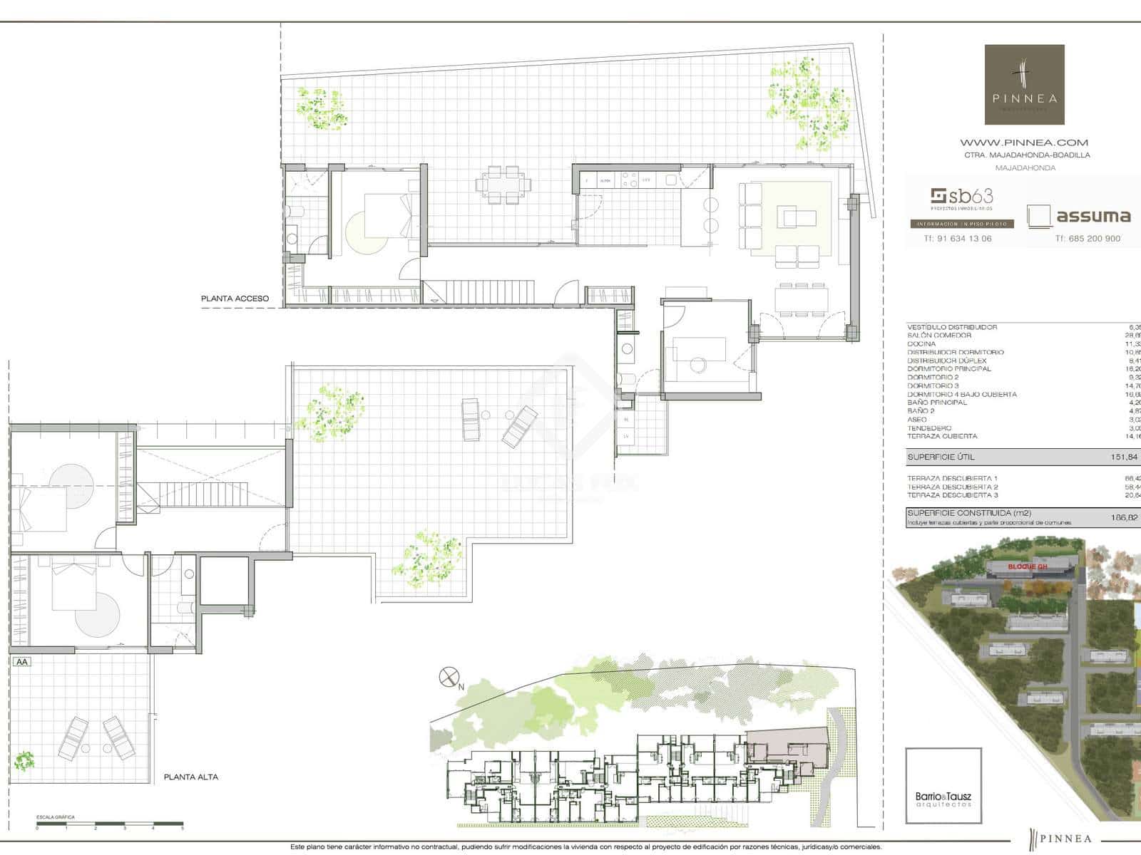 3 soveværelse Penthouse til salg i Majadahonda med swimmingpool garage - € 1.290.000 (Ref: 9180484)