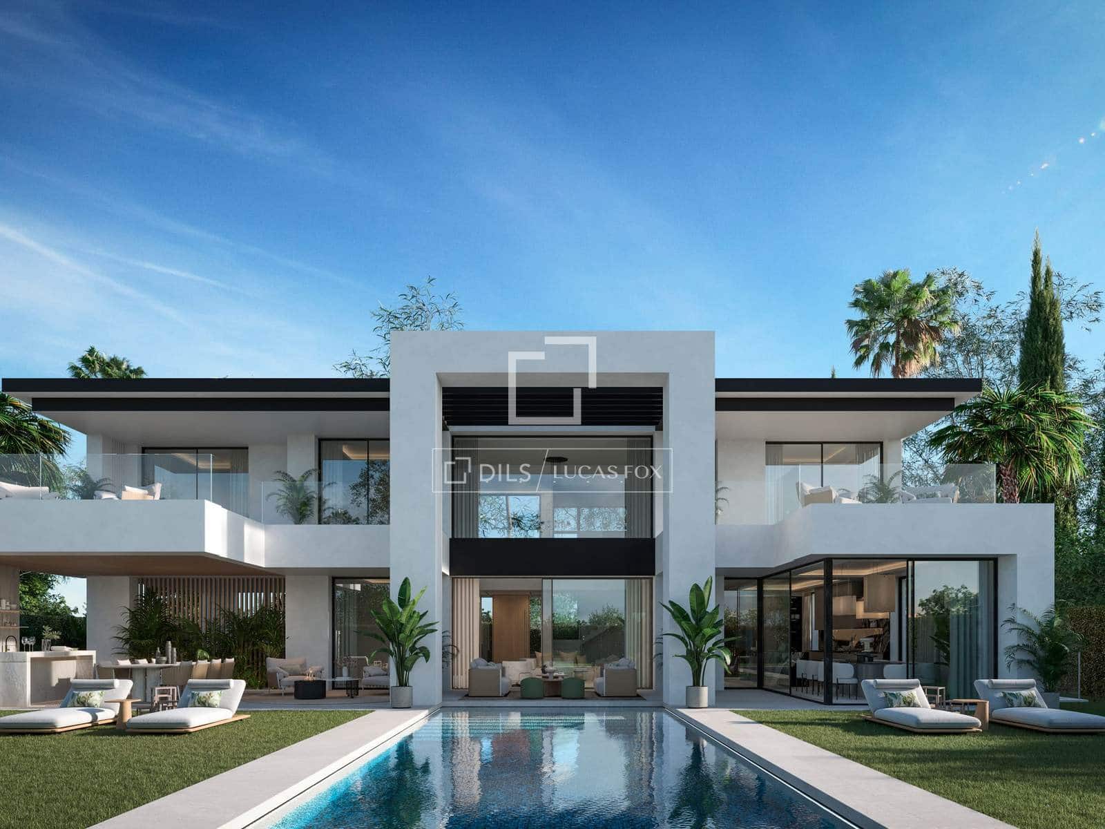 4 chambre Villa/Maison à vendre à Bel-Air avec piscine garage - 2 400 000 € (Ref: 9181538)