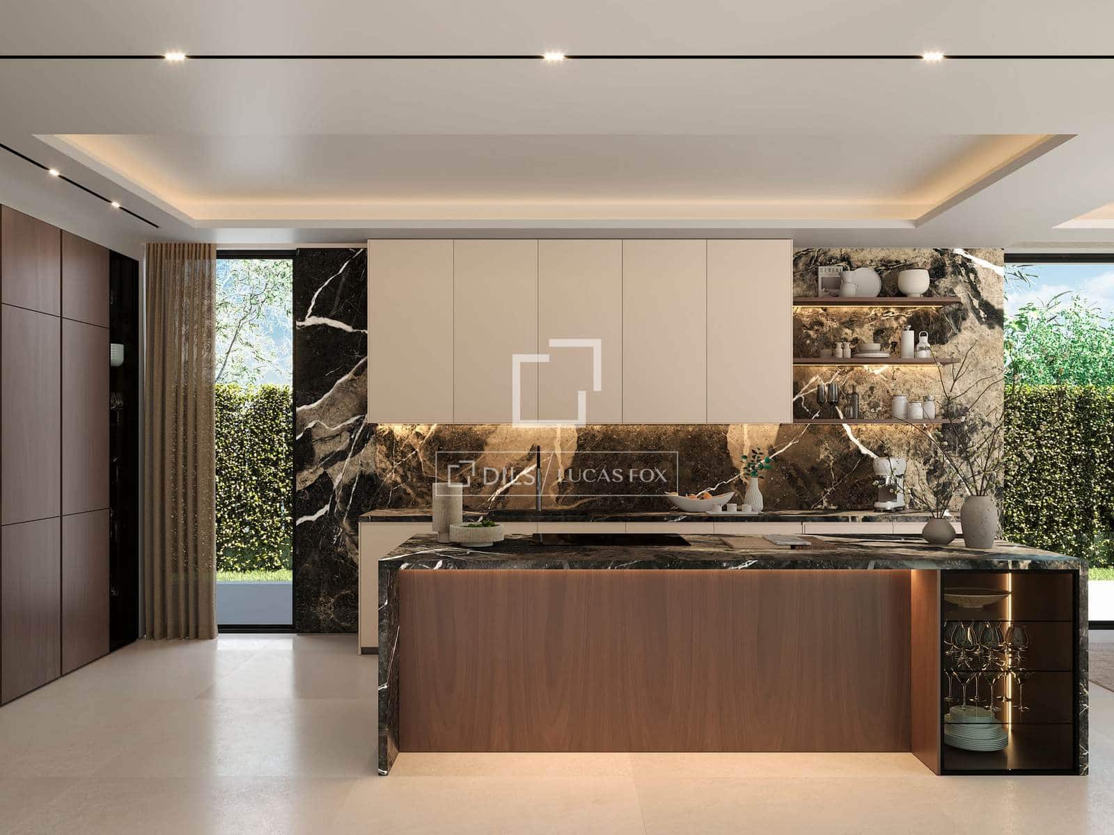 4 chambre Villa/Maison à vendre à Bel-Air avec piscine garage - 2 400 000 € (Ref: 9181538)