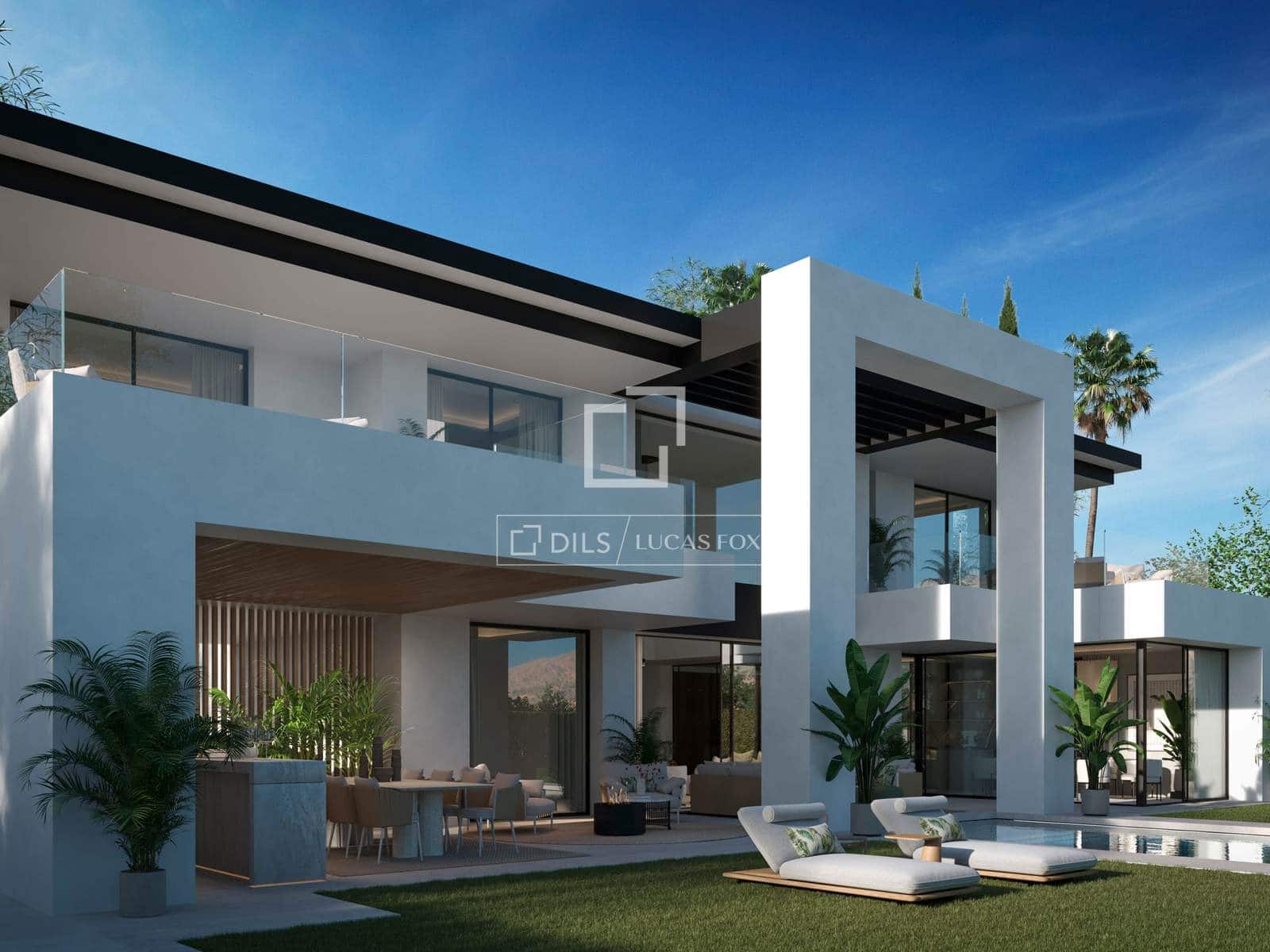 4 chambre Villa/Maison à vendre à Bel-Air avec piscine garage - 2 400 000 € (Ref: 9181538)