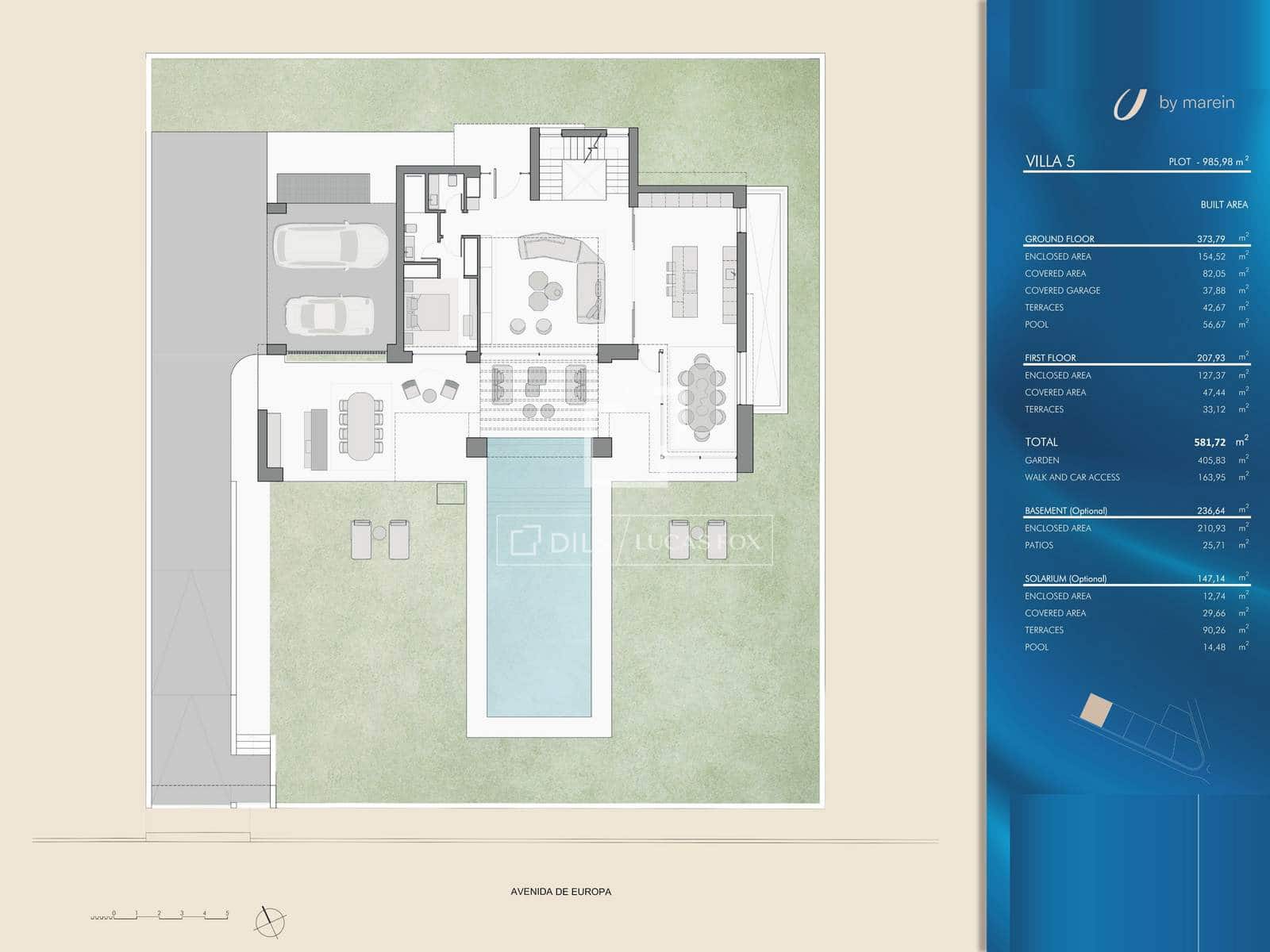 4 chambre Villa/Maison à vendre à Bel-Air avec piscine garage - 2 400 000 € (Ref: 9181538)