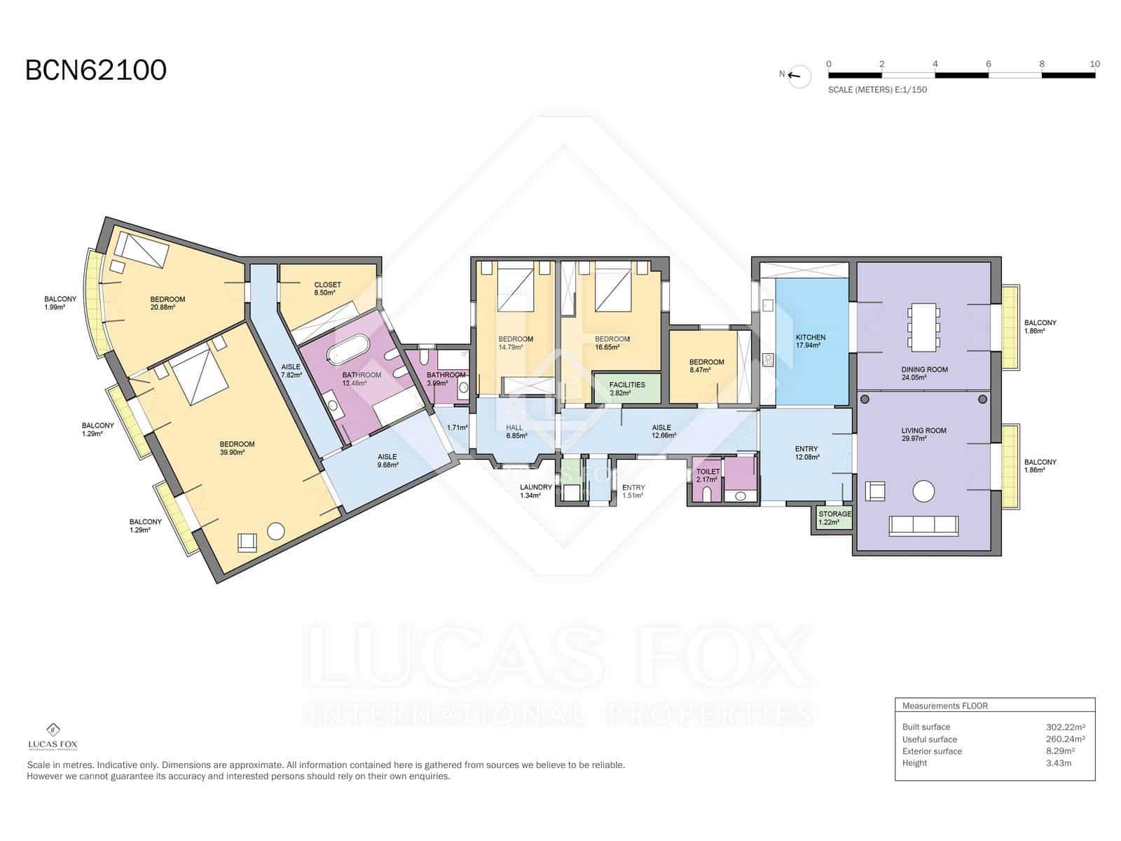 5 Zimmer Apartment zu verkaufen in Barcelona Stadt - 2.950.000 € (Ref: 9187431)