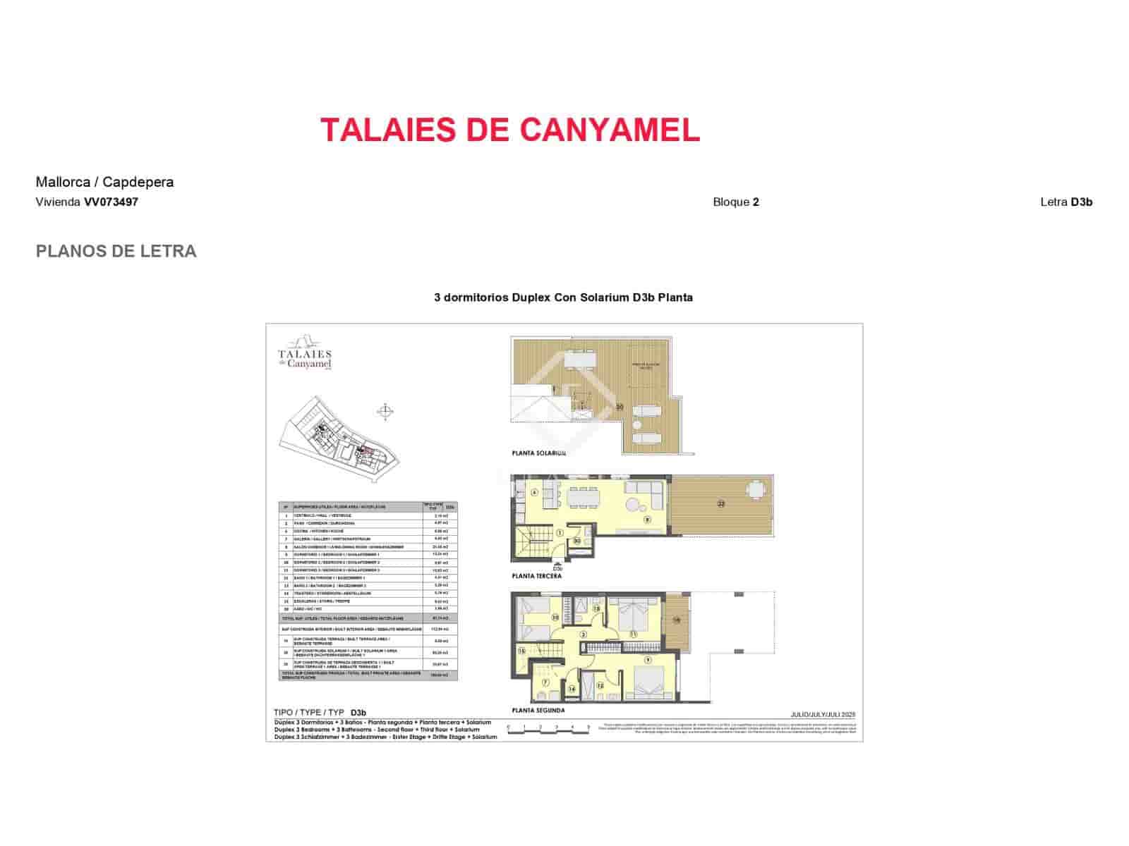 3 soveværelse Lejlighed til salg i Canyamel med garage - € 864.000 (Ref: 9187730)