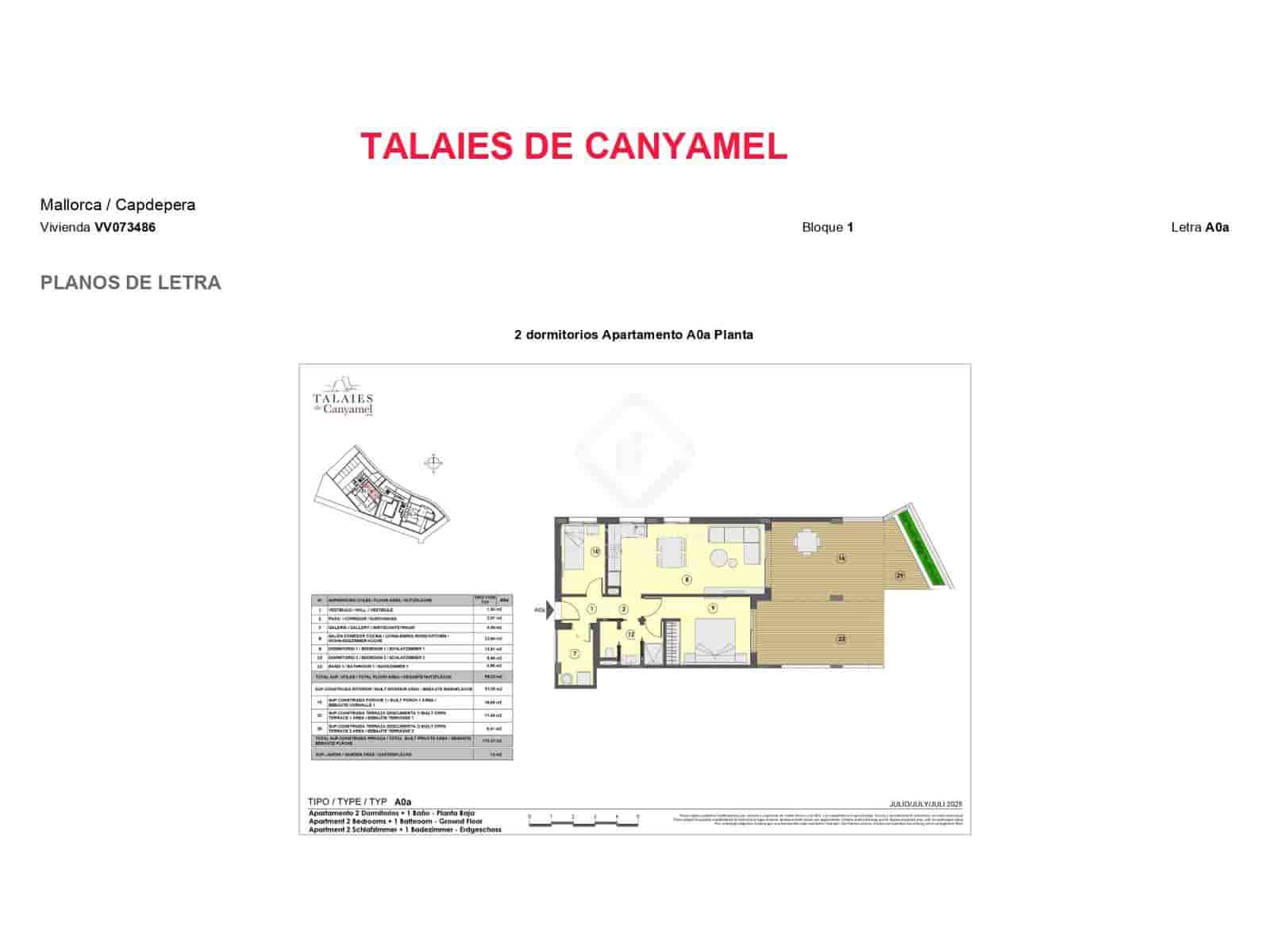 2 slaapkamer Appartement te koop in Canyamel met zwembad garage - € 436.000 (Ref: 9187732)