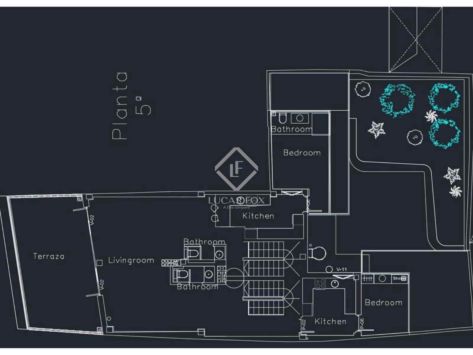 4 soveværelse Penthouse til salg i Madrid by med garage - € 1.850.000 (Ref: 9190258)