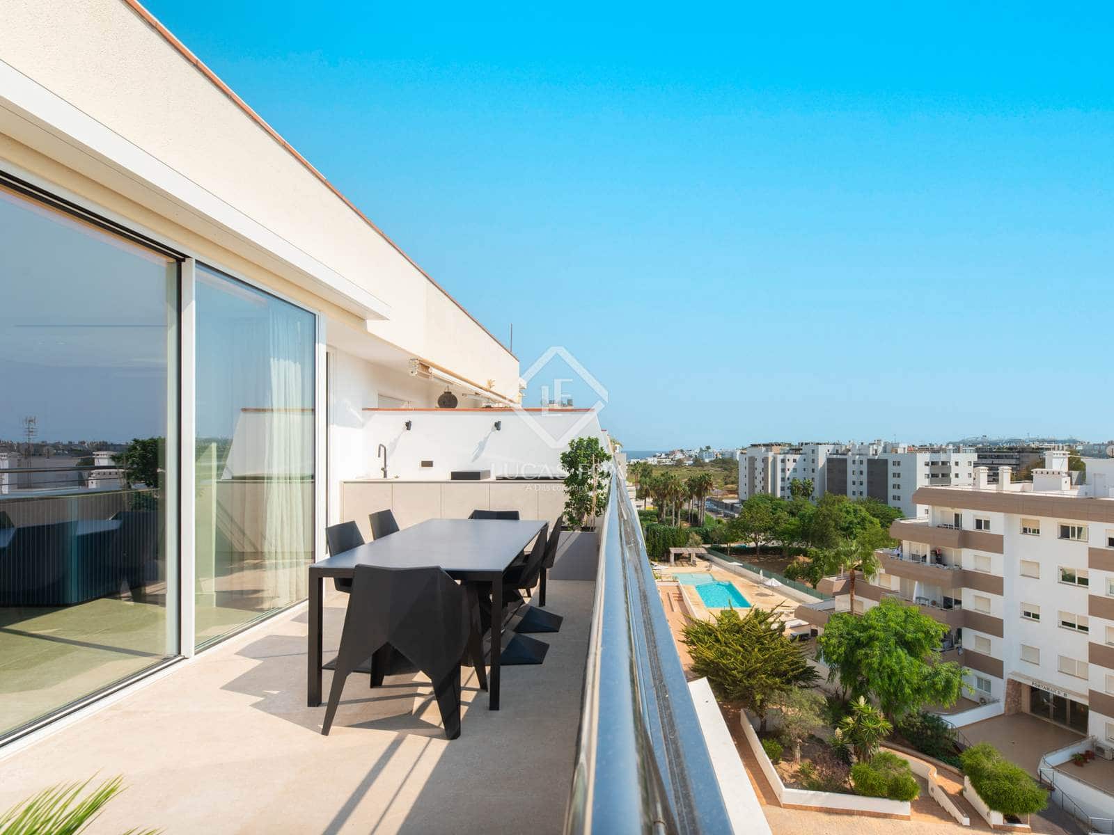 3 soveværelse Penthouse til salg i Ibiza by med garage - € 2.950.000 (Ref: 9193274)