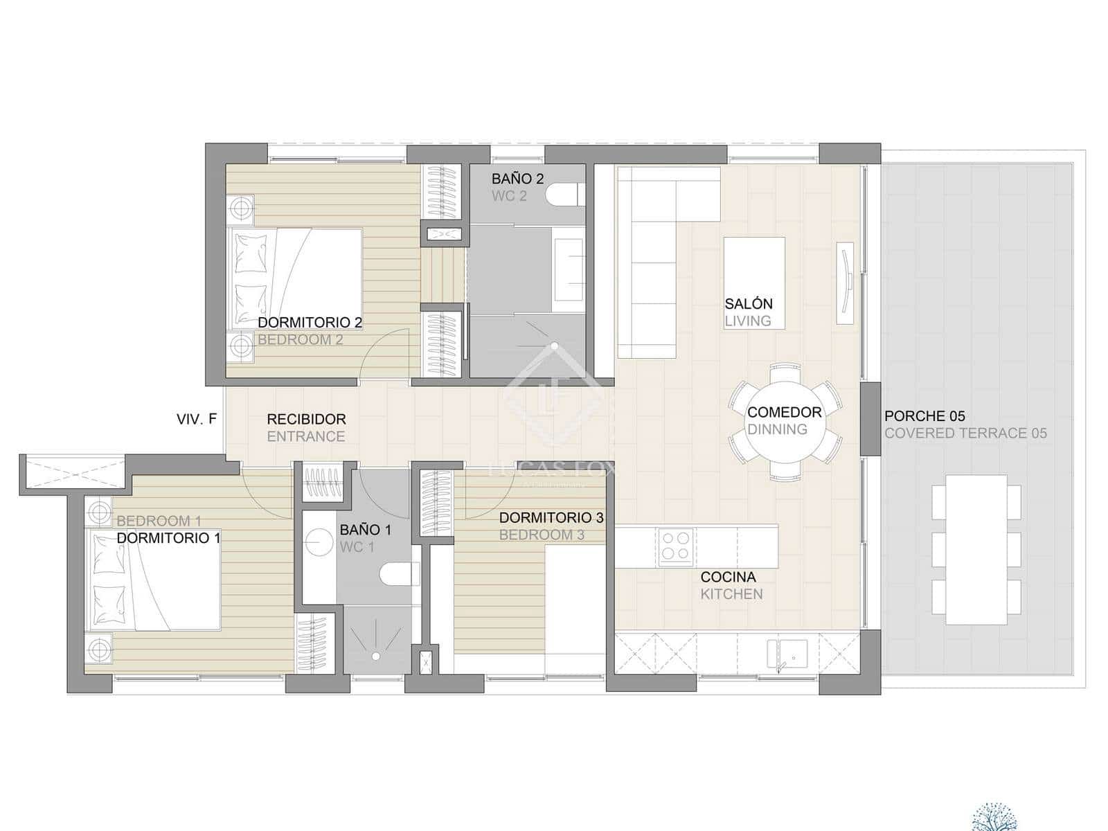 3 bedroom Apartment for sale in Palma de Mallorca with pool garage - € 1,100,500 (Ref: 9193276)