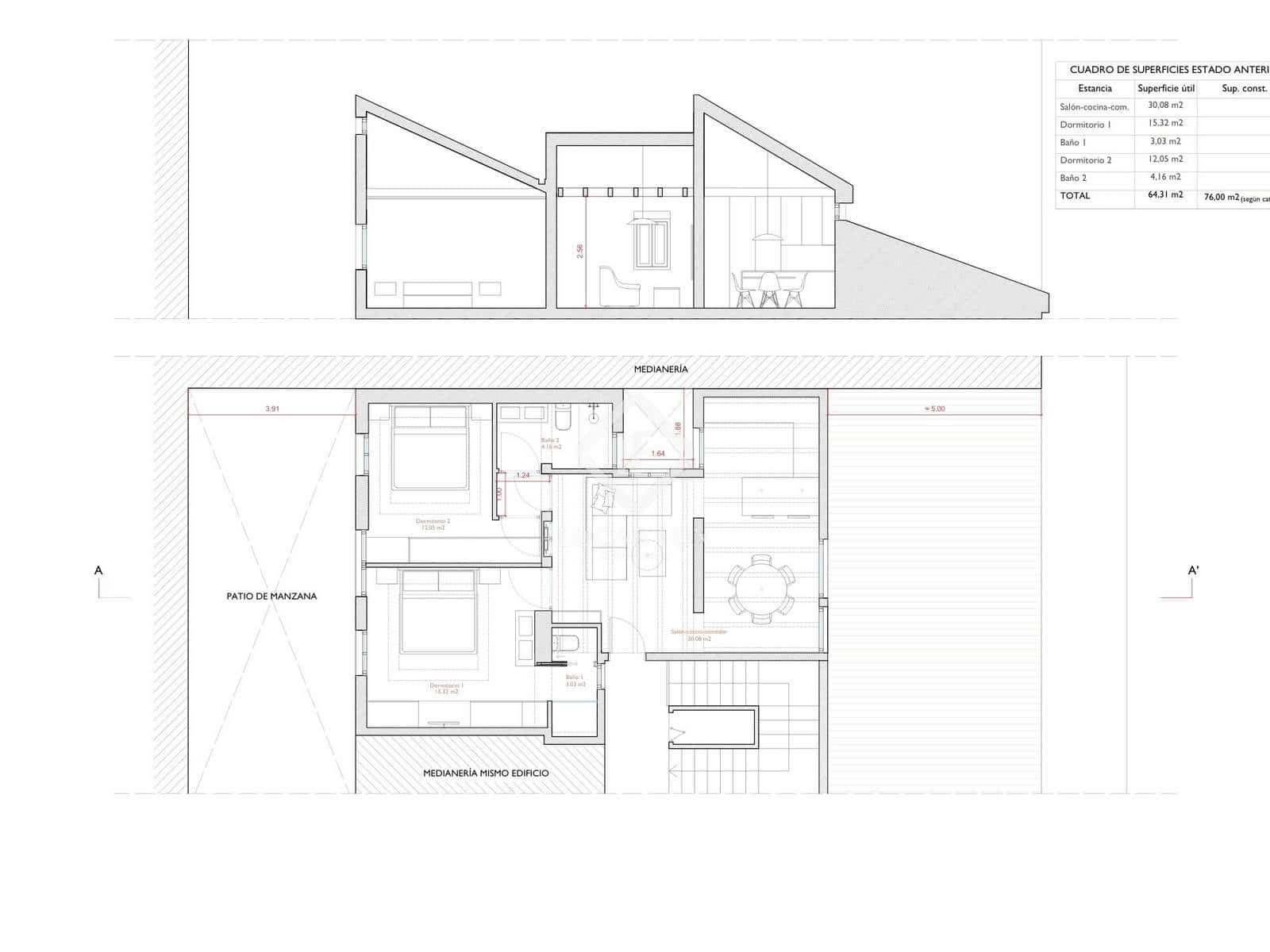 2 slaapkamer Appartement te koop in Madrid stad - € 949.000 (Ref: 9194122)
