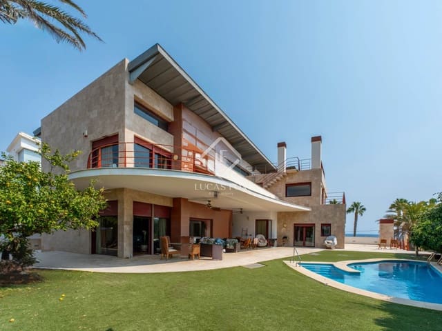6 Zimmer Villa zu verkaufen in Alicante / Alacant Stadt mit Pool Garage - 3.500.000 € (Ref: 9197334)