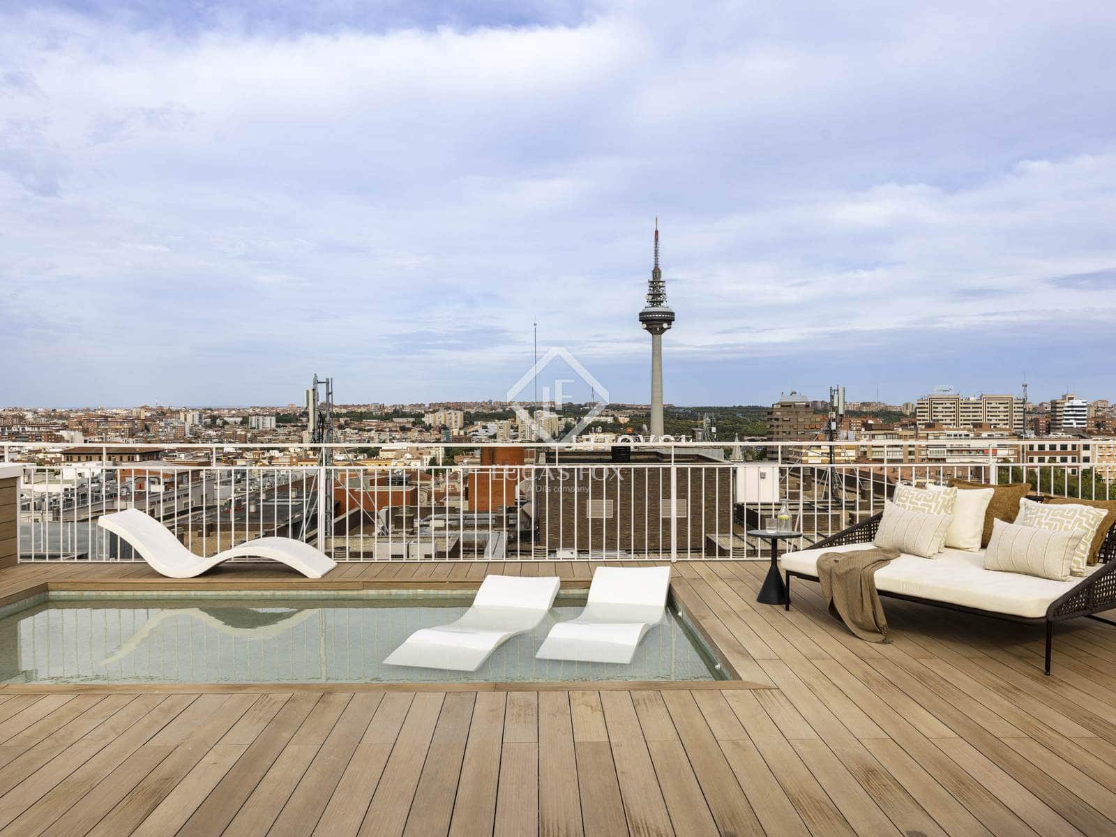 2 soveværelse Penthouse til salg i Madrid by med swimmingpool garage - € 5.900.000 (Ref: 9199923)