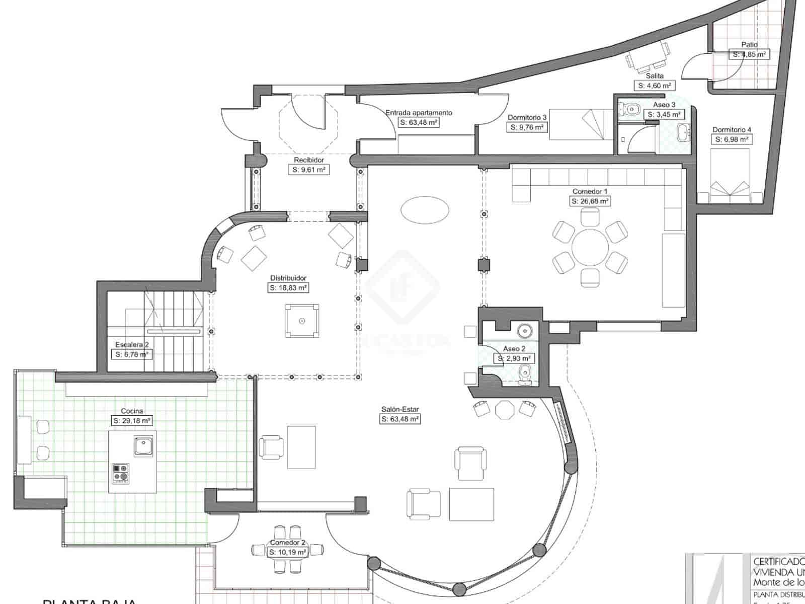 5 sypialnia Willa na sprzedaż w Salobrena z basenem garażem - 2 495 000 € (Ref: 9202881)