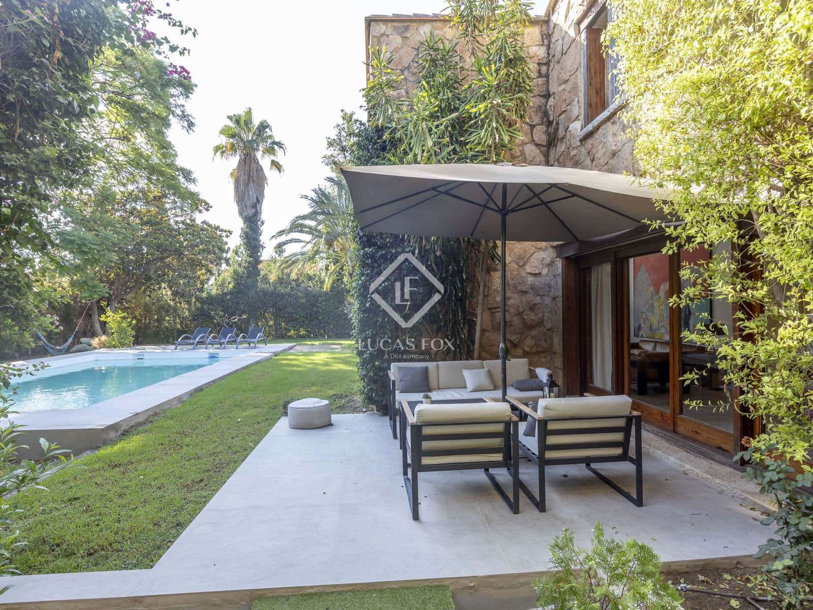 5 quarto Moradia para arrendar em Rocafort com piscina garagem - 4 500 € (Ref: 9203313)