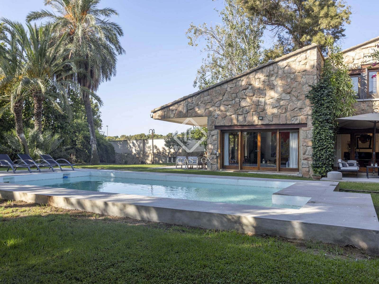 5 quarto Moradia para arrendar em Rocafort com piscina garagem - 4 500 € (Ref: 9203313)