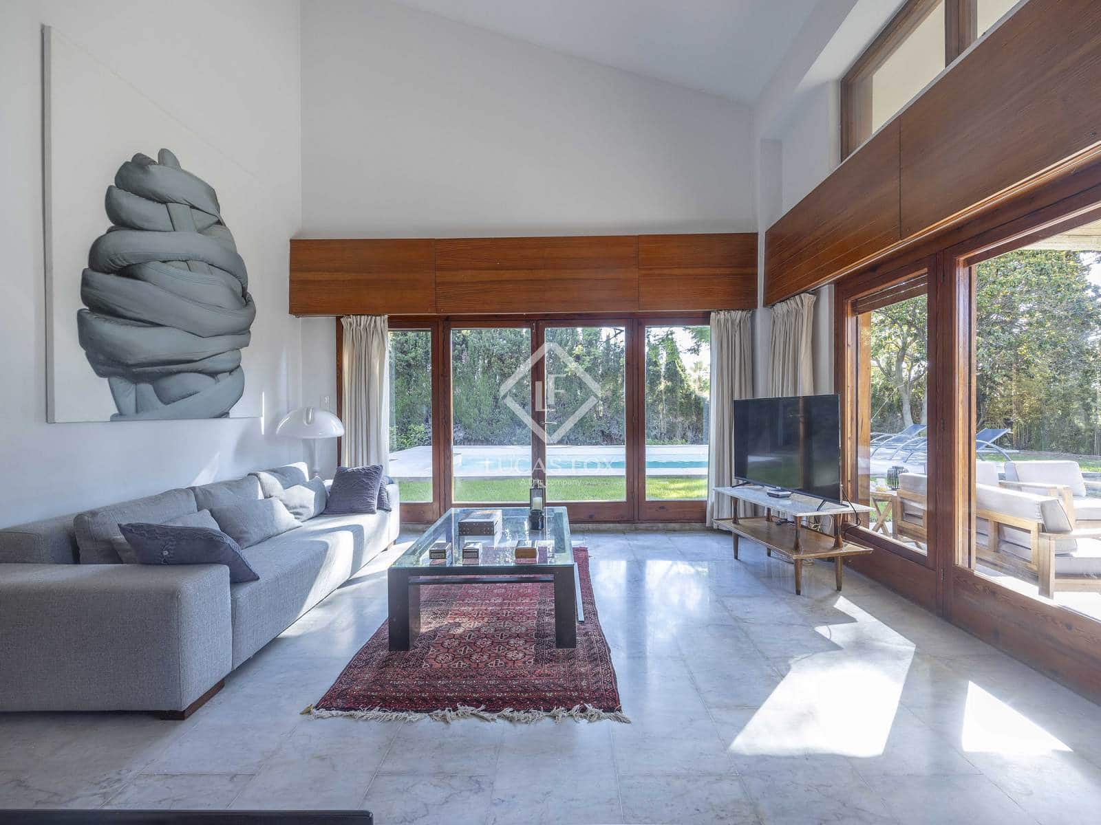 5 quarto Moradia para arrendar em Rocafort com piscina garagem - 4 500 € (Ref: 9203313)